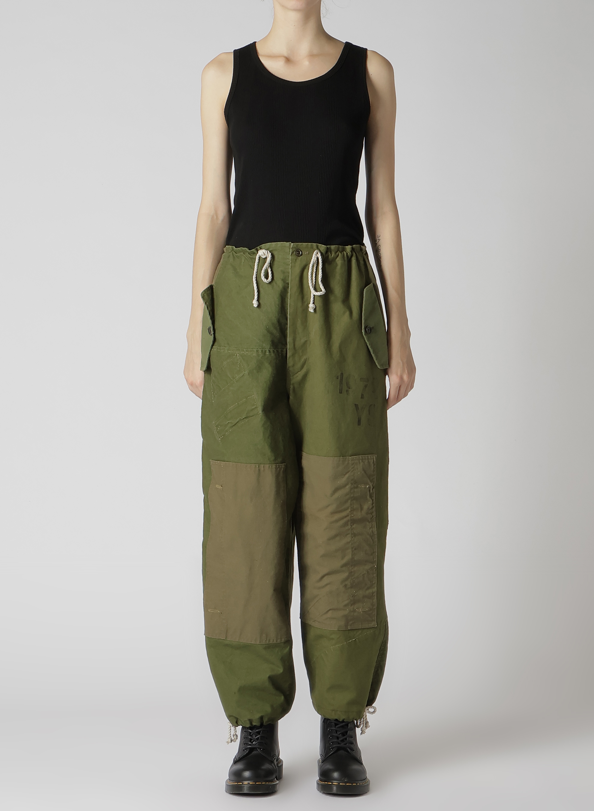 MILITARY TENT CLOTH FOUR POCKETS PANTS