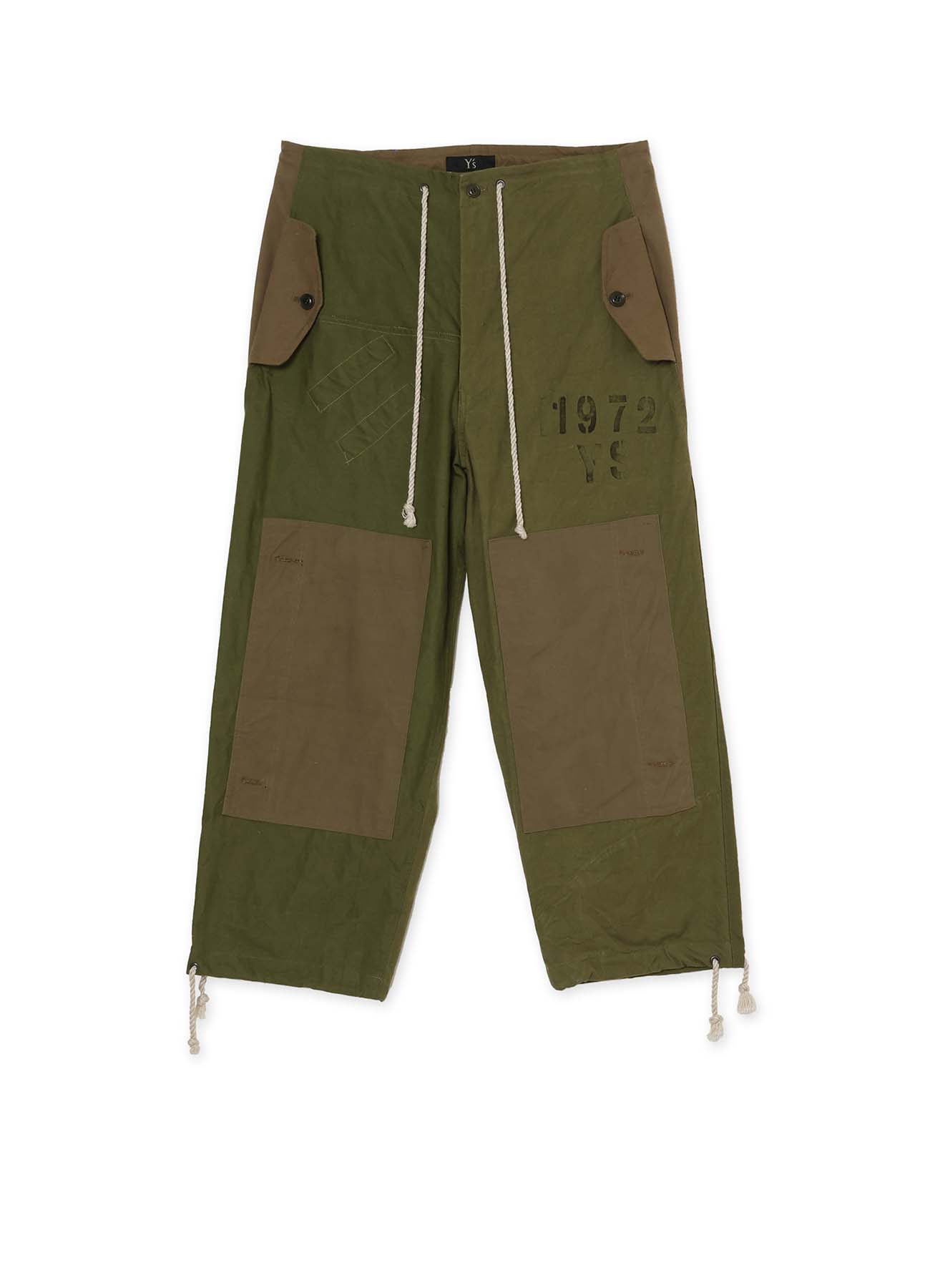 MILITARY TENT CLOTH FOUR POCKETS PANTS