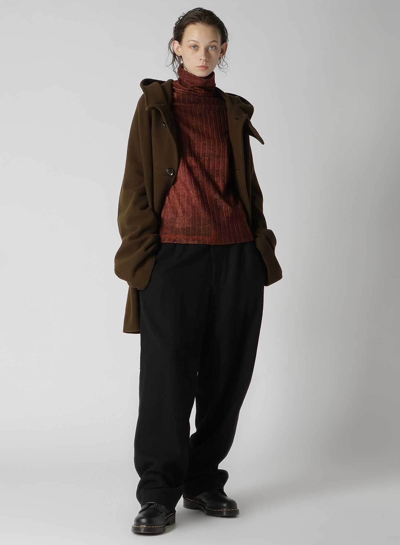 GRADATION PRINT TURTLENECK