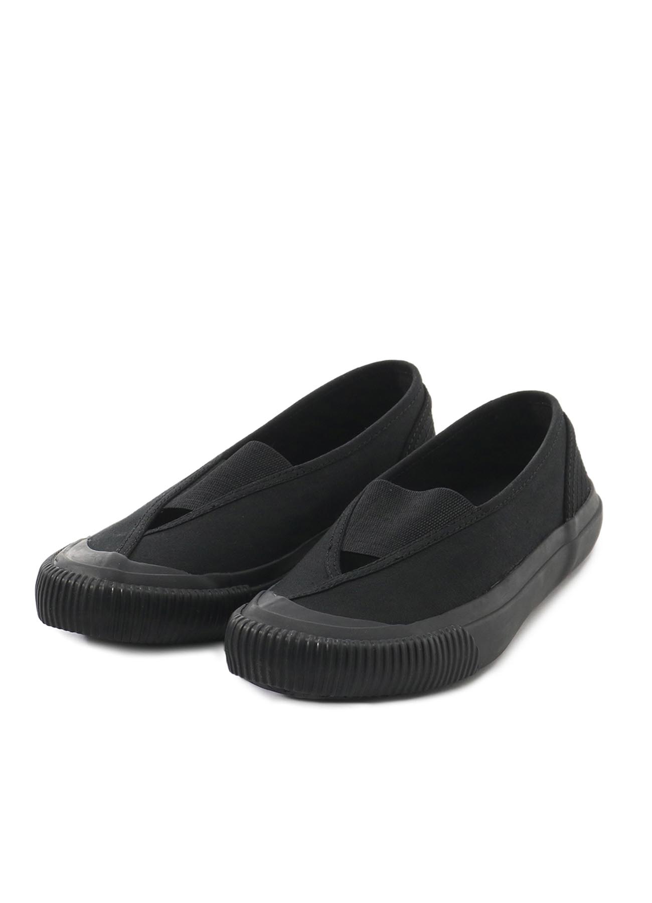 No.11 CANVAS GORE SLIP-ON SNEAKERS