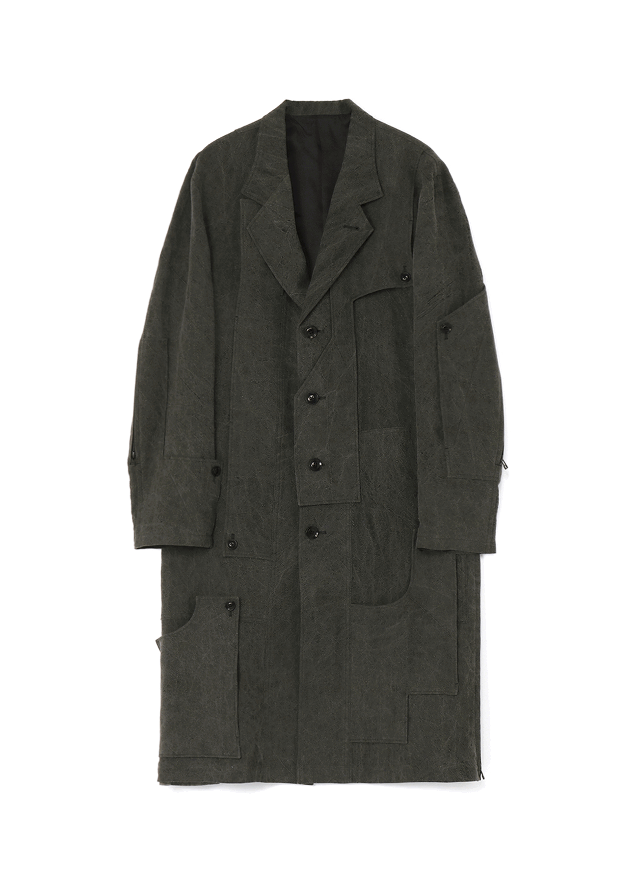 Y's BANG ON!No.187 SUMIZOME TWILL 5BS COAT