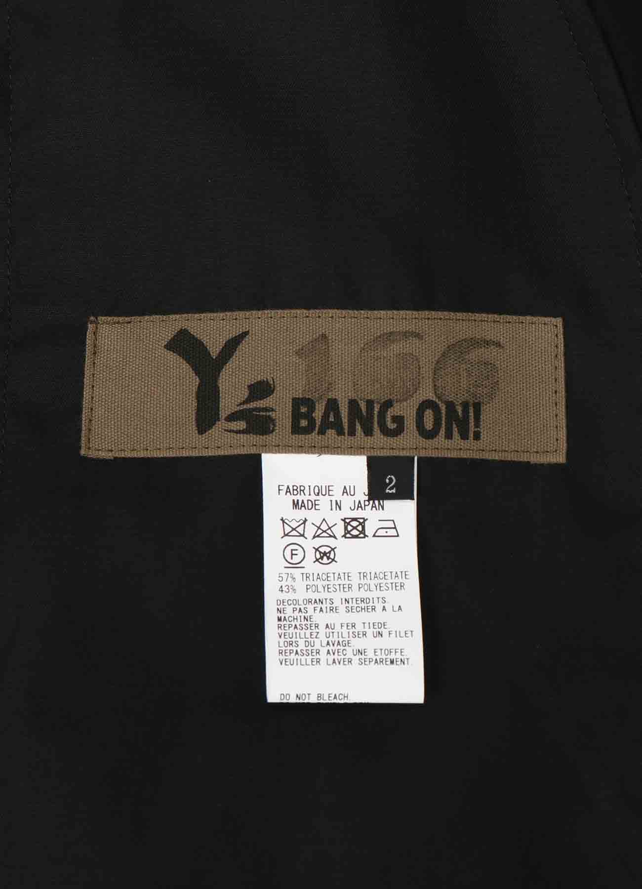 Y's BANG ON!No.166 CREPE DE CHINE THAI PANTS
