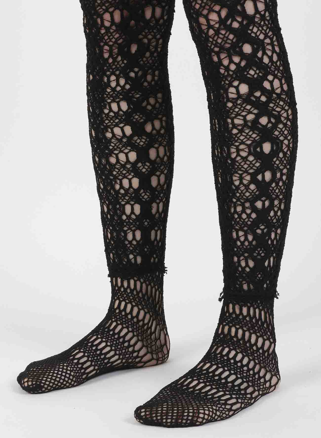 TORCHON LACE DOUBLE LAYERED LEGGINGS