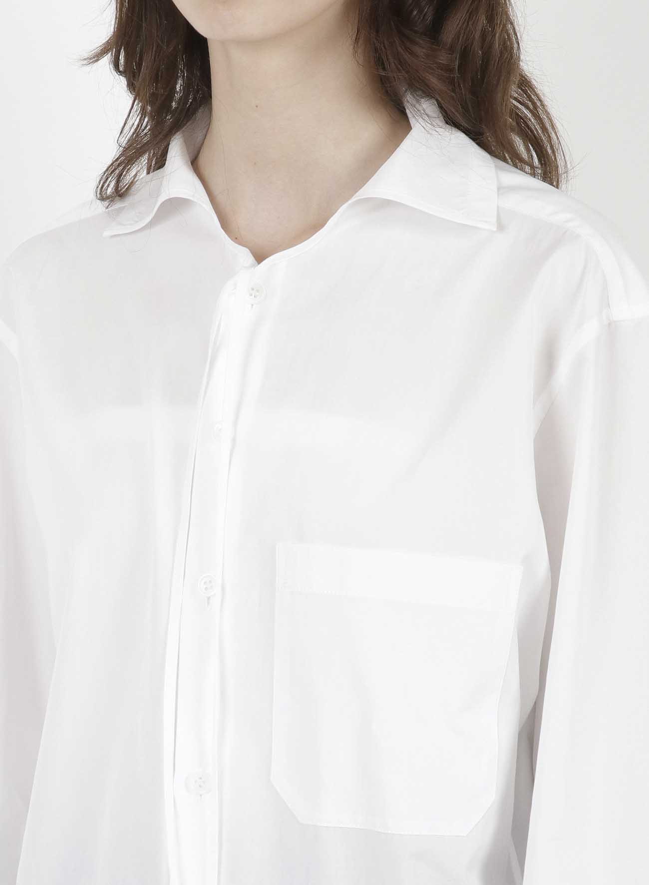 BROAD CUT OUT COLLAR BLOUSE