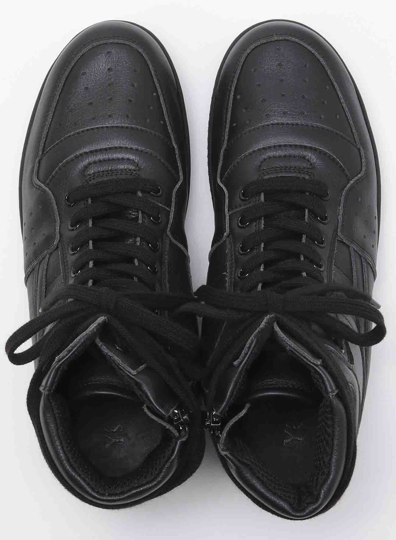 LEATHER BASKET SHOES