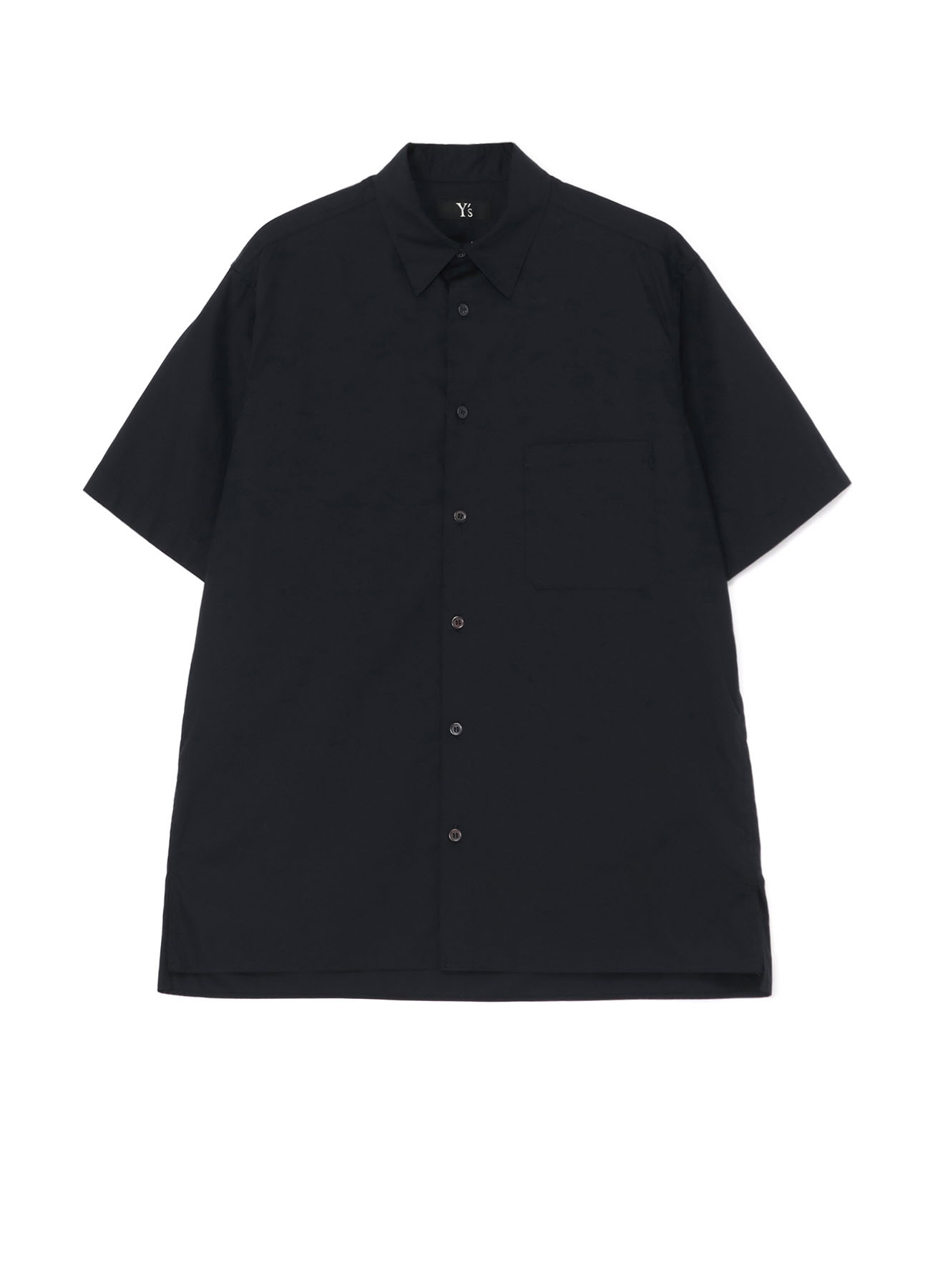 [Y's-Black Name]COTTON STANDARD SHORT SLEEVE SHIRT