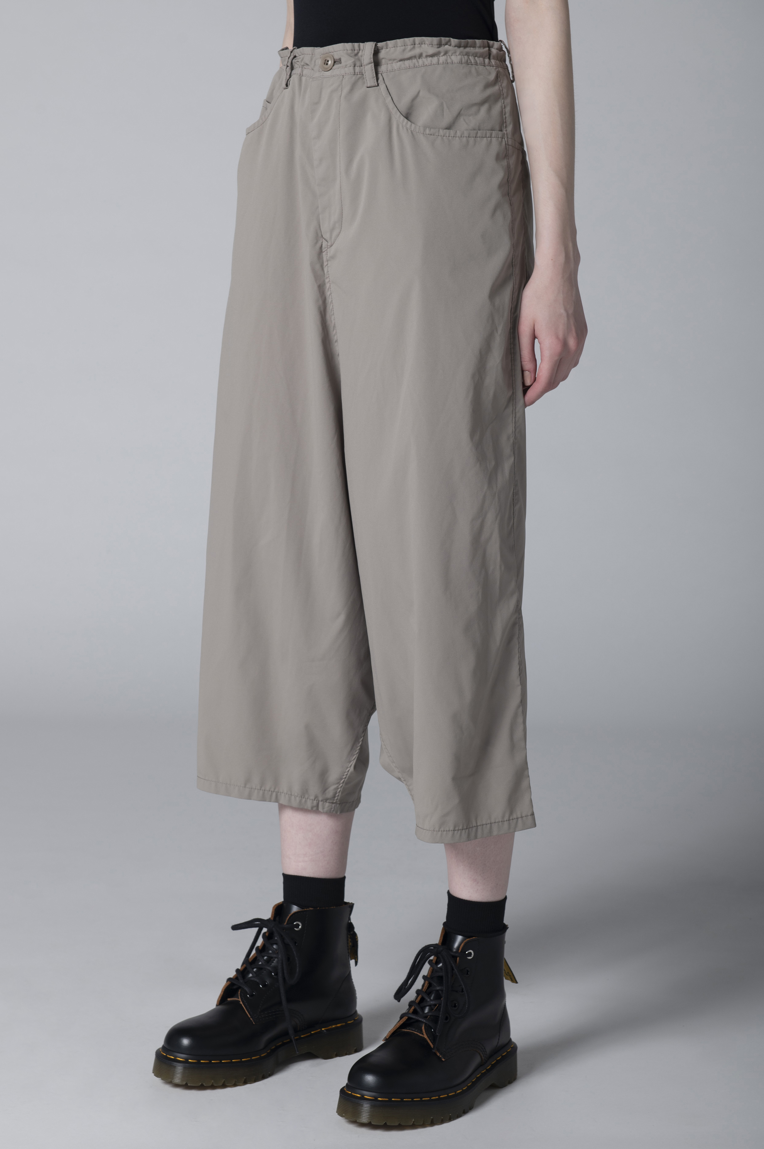 TYPEWRITER POLYESTER 5-POCKET SAROUEL PANTS