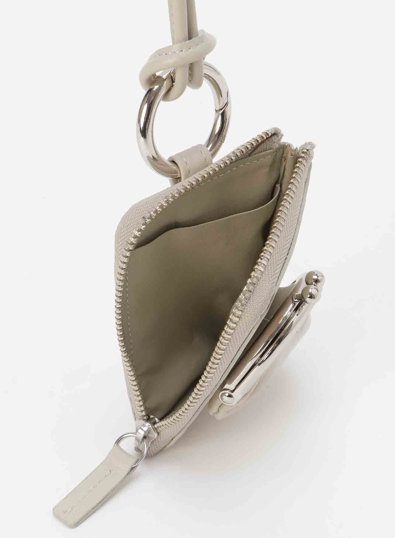 CLASP DETAIL MINI PURSE WITH STRAP