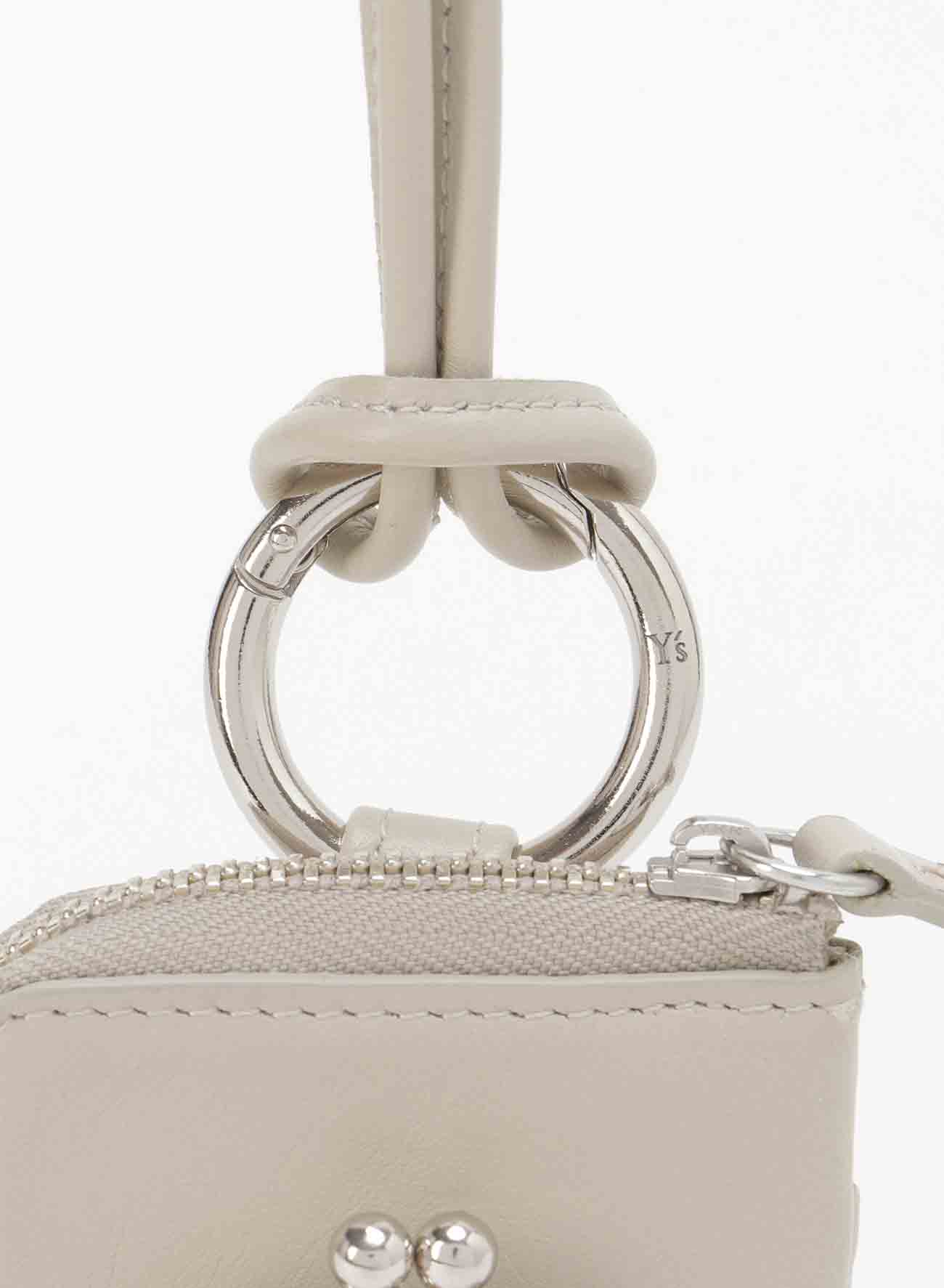 CLASP DETAIL MINI PURSE WITH STRAP