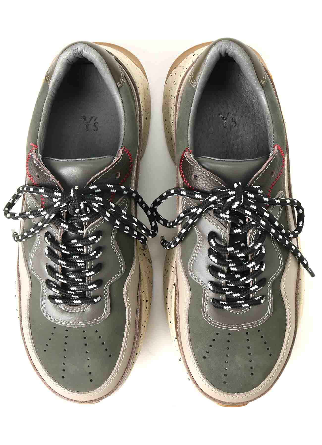 LEATHER DAD SNEAKERS