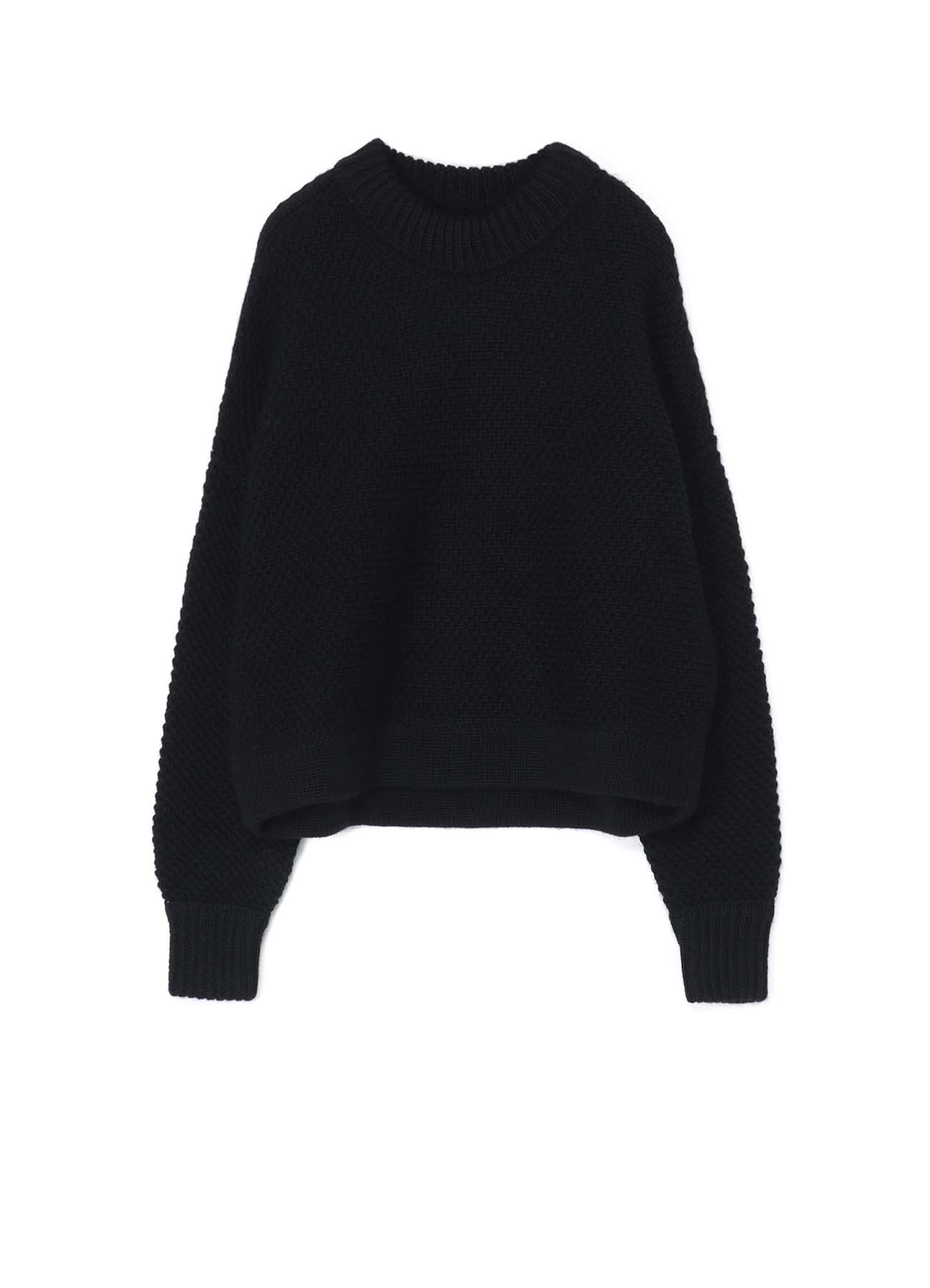 OVERSIZED SLEEVES CROPPED PULLOVER