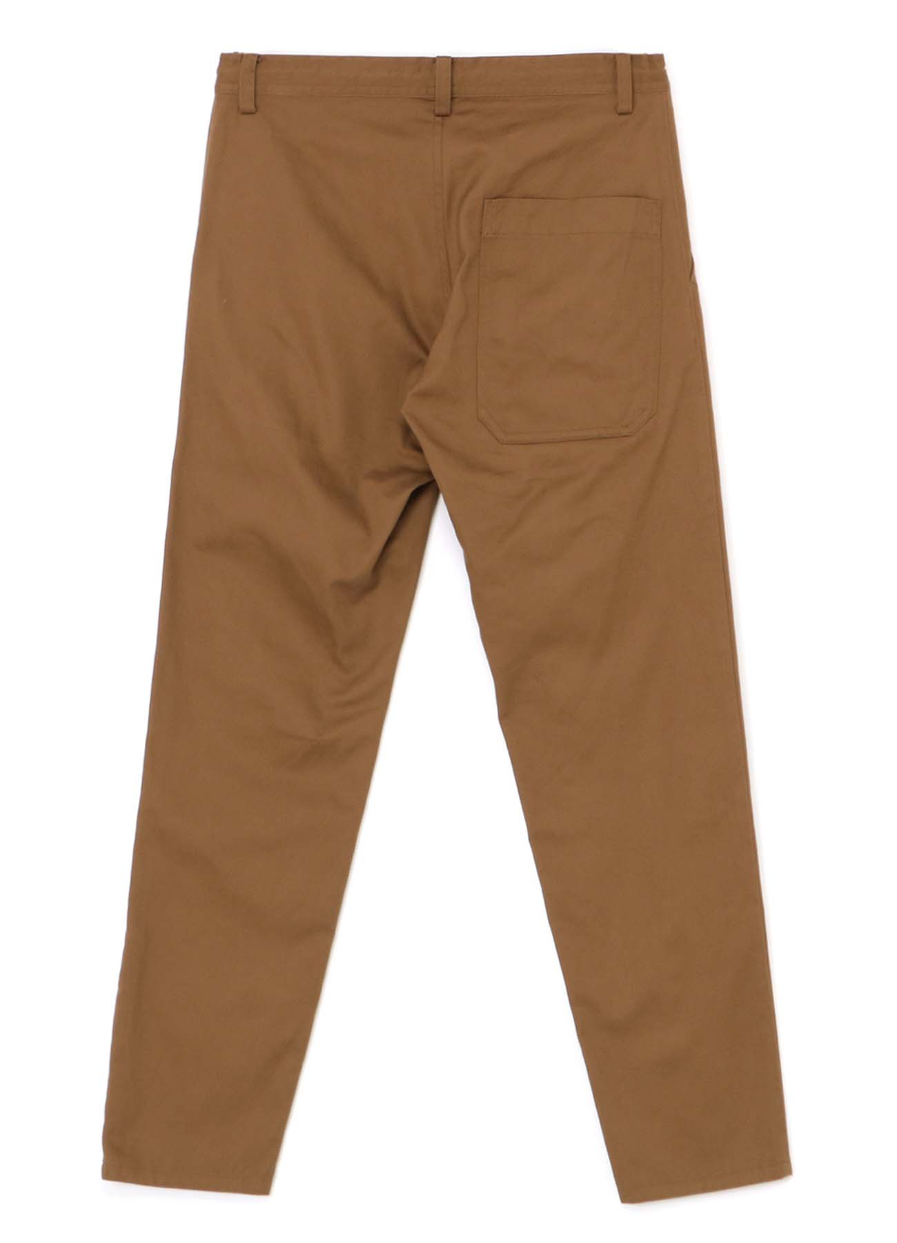 [Y's BORN PRODUCT] COTTON TWILL SLIM FIT DRAWSTRING PANTS