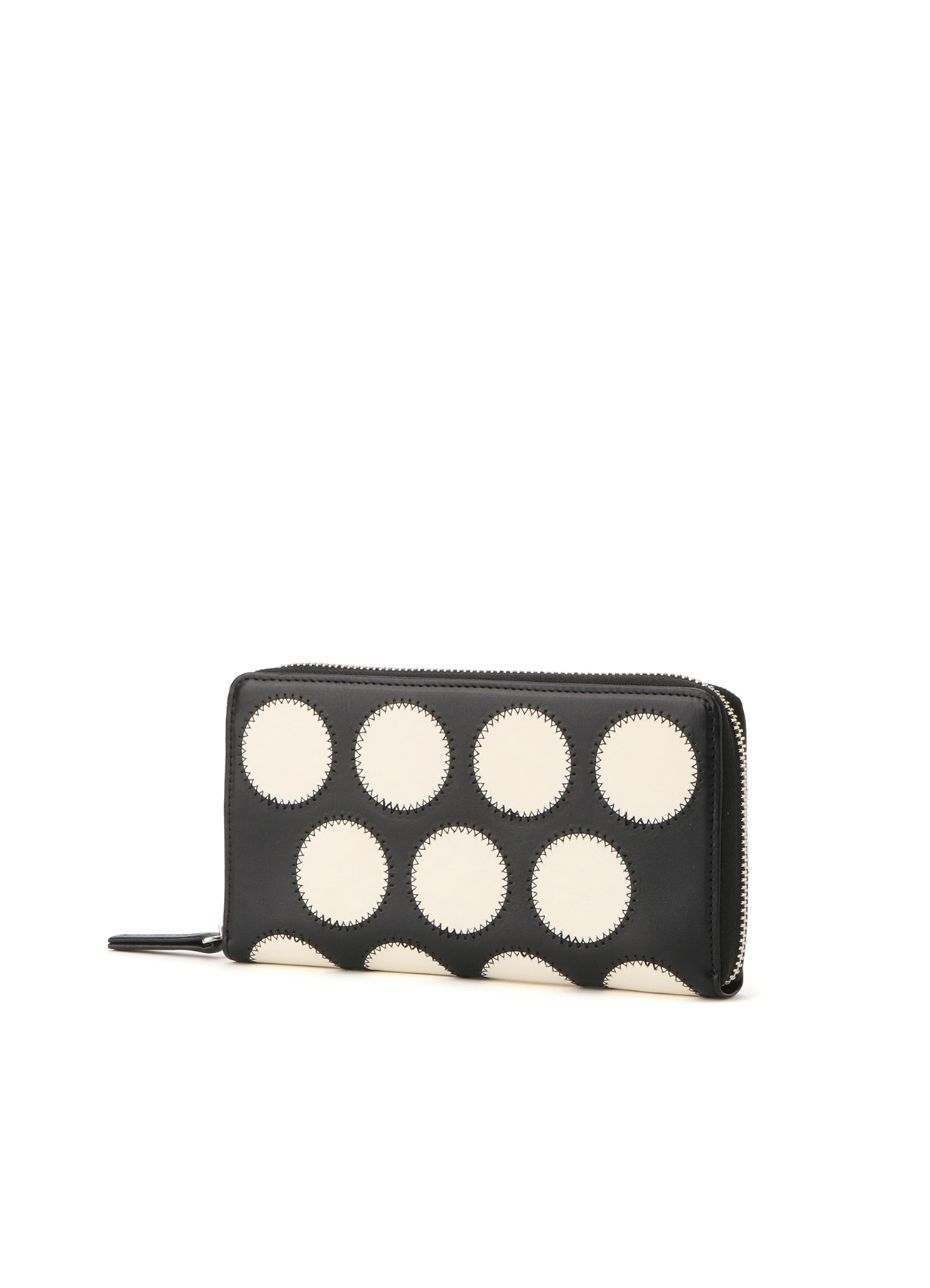 DOT PATCHWORK LEATHER LONG WALLET