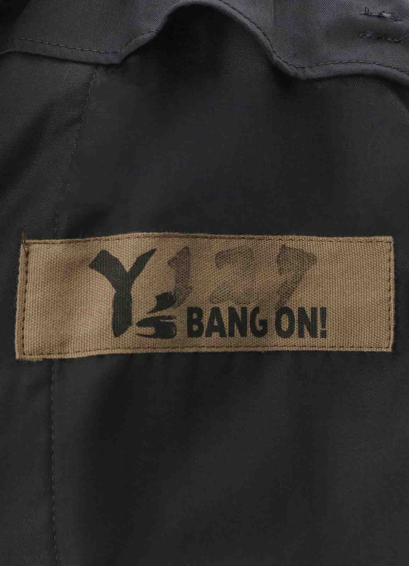 Y's BANG ON!No.127 Asymmetry sarouel-pants  Wool flannel