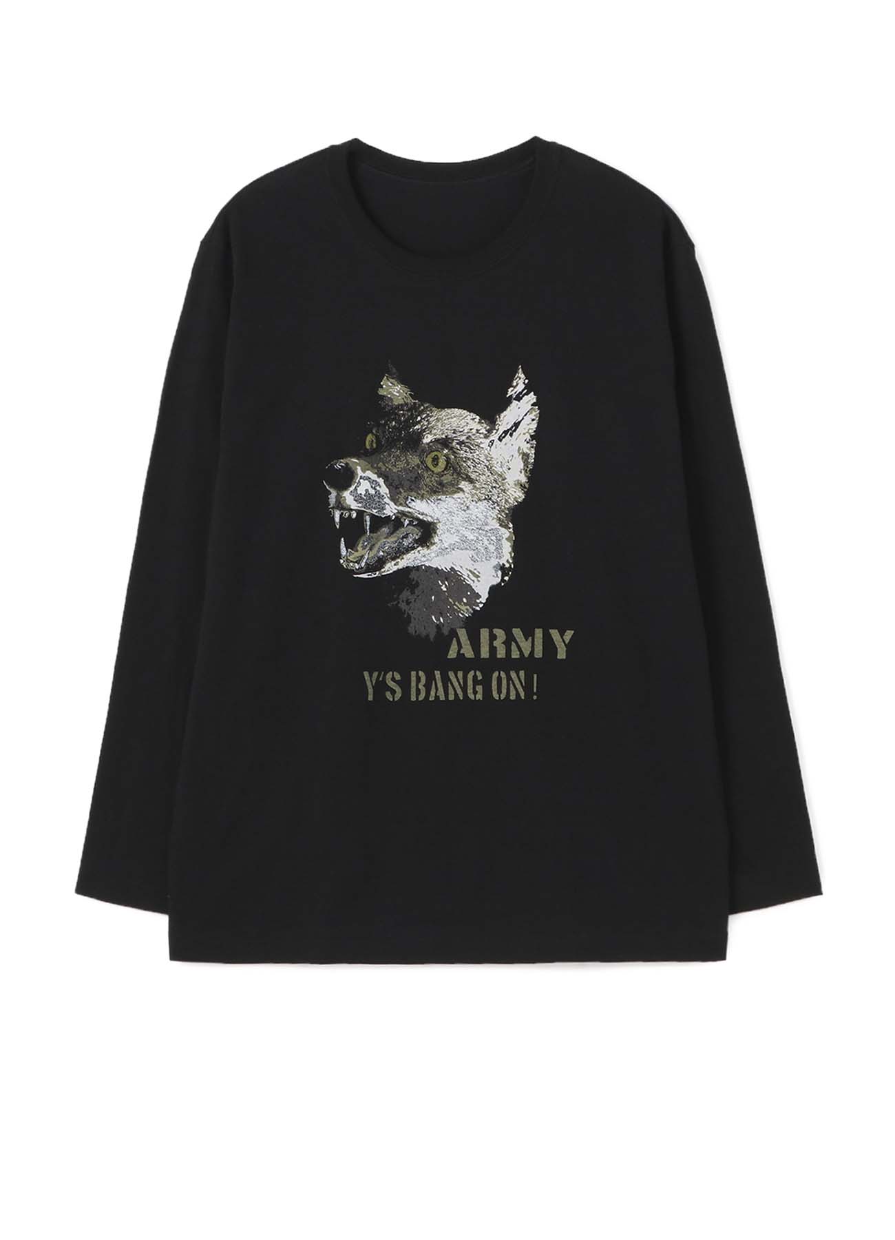 Y's BANG ON!ARMY WOLF T-Shirt