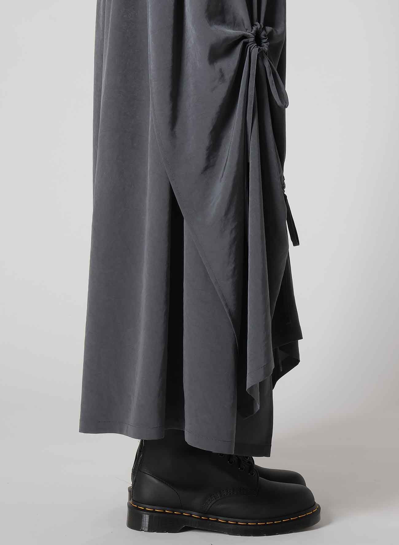 CREPE de CHINE CIRCLE GATHERED SKIRT