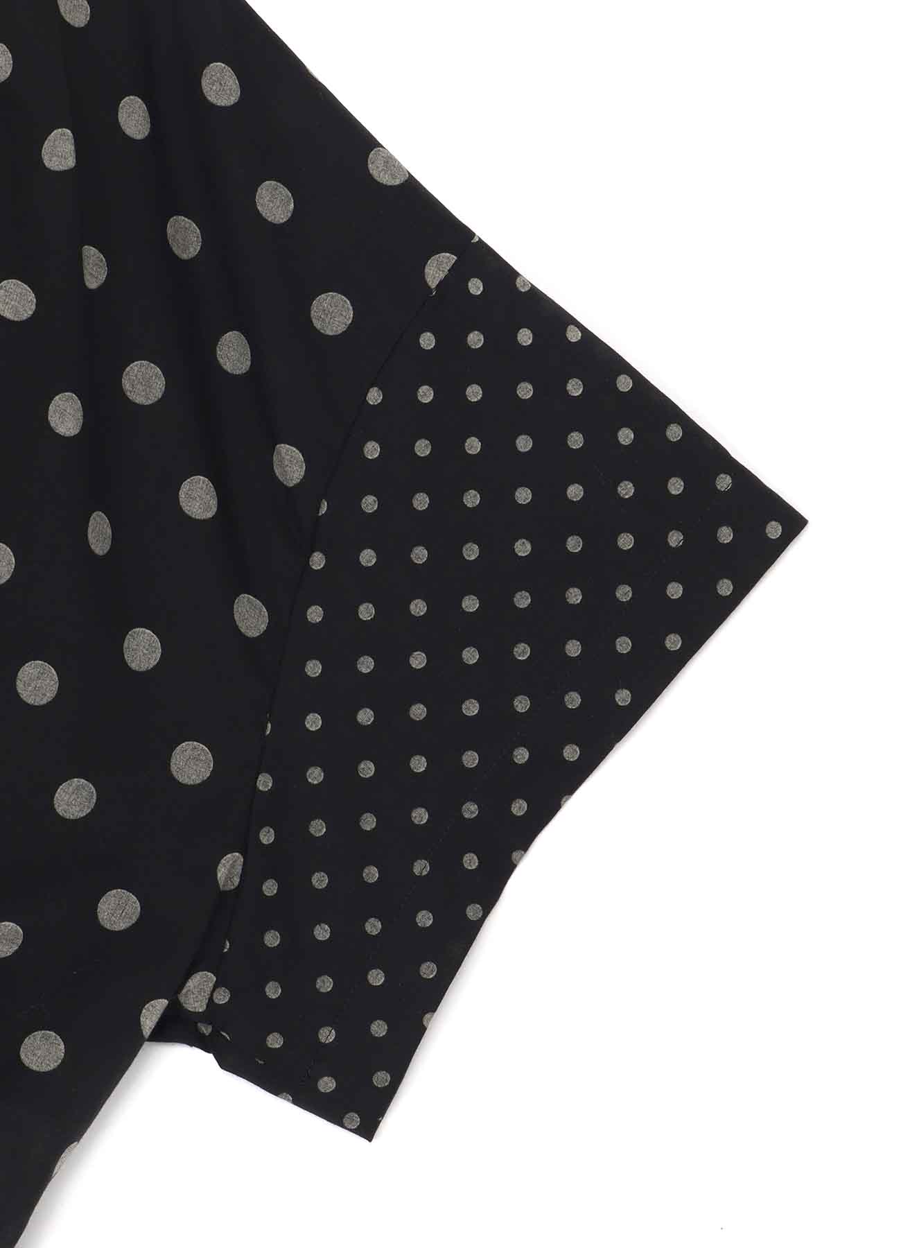 60/- COTTON LAWN DOT PRINT BOX BLOUSE