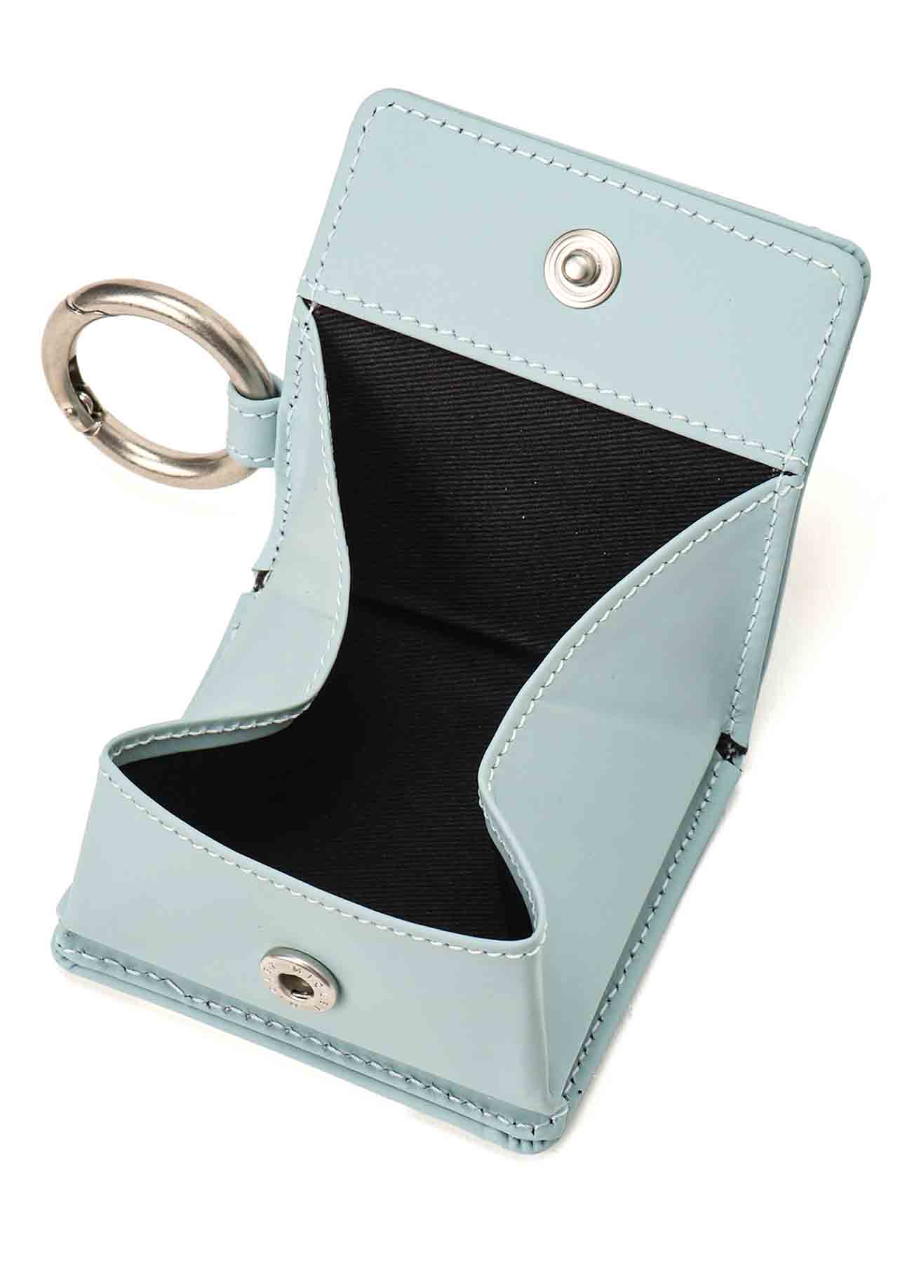 RUBBER TOUCH LEATHER COIN CASE