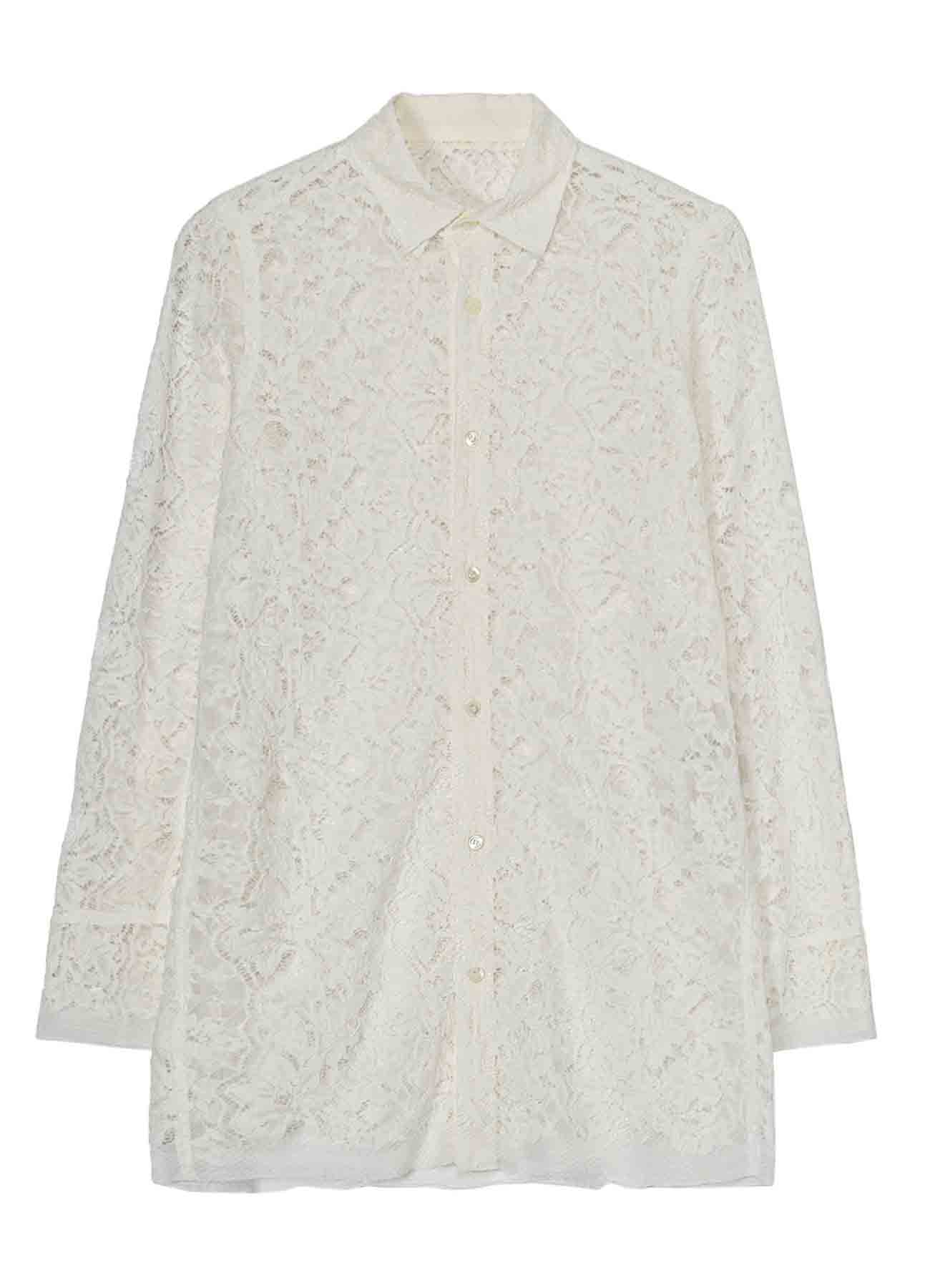 LACE REGULAR COLLAR BLOUSE