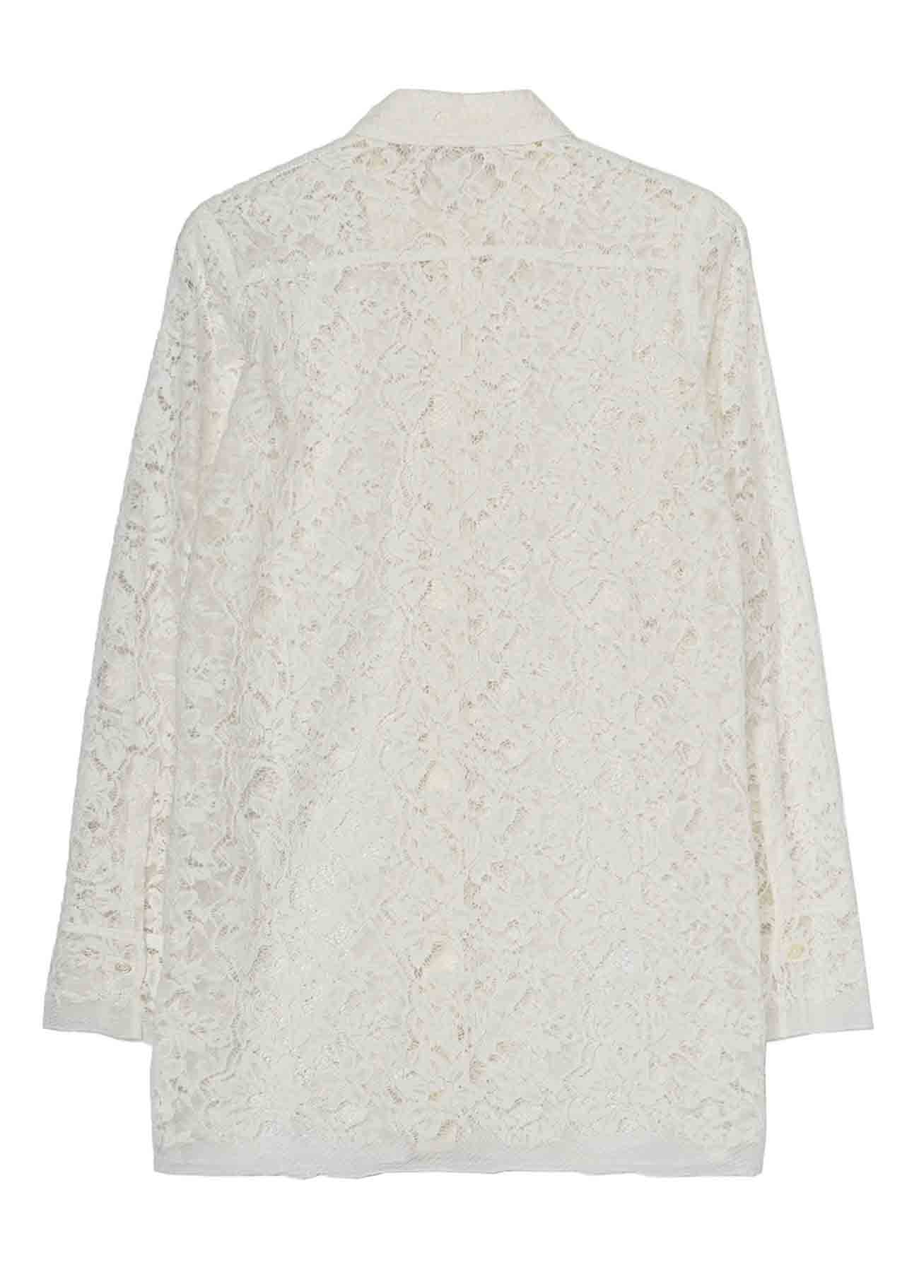 LACE REGULAR COLLAR BLOUSE