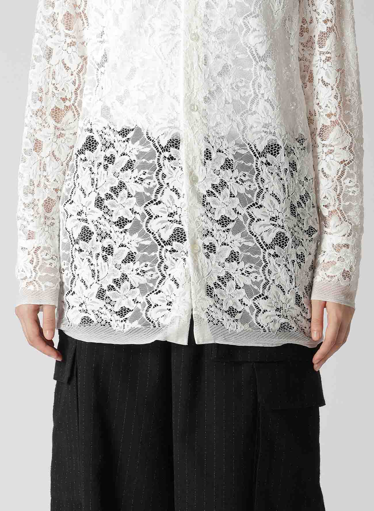 LACE REGULAR COLLAR BLOUSE