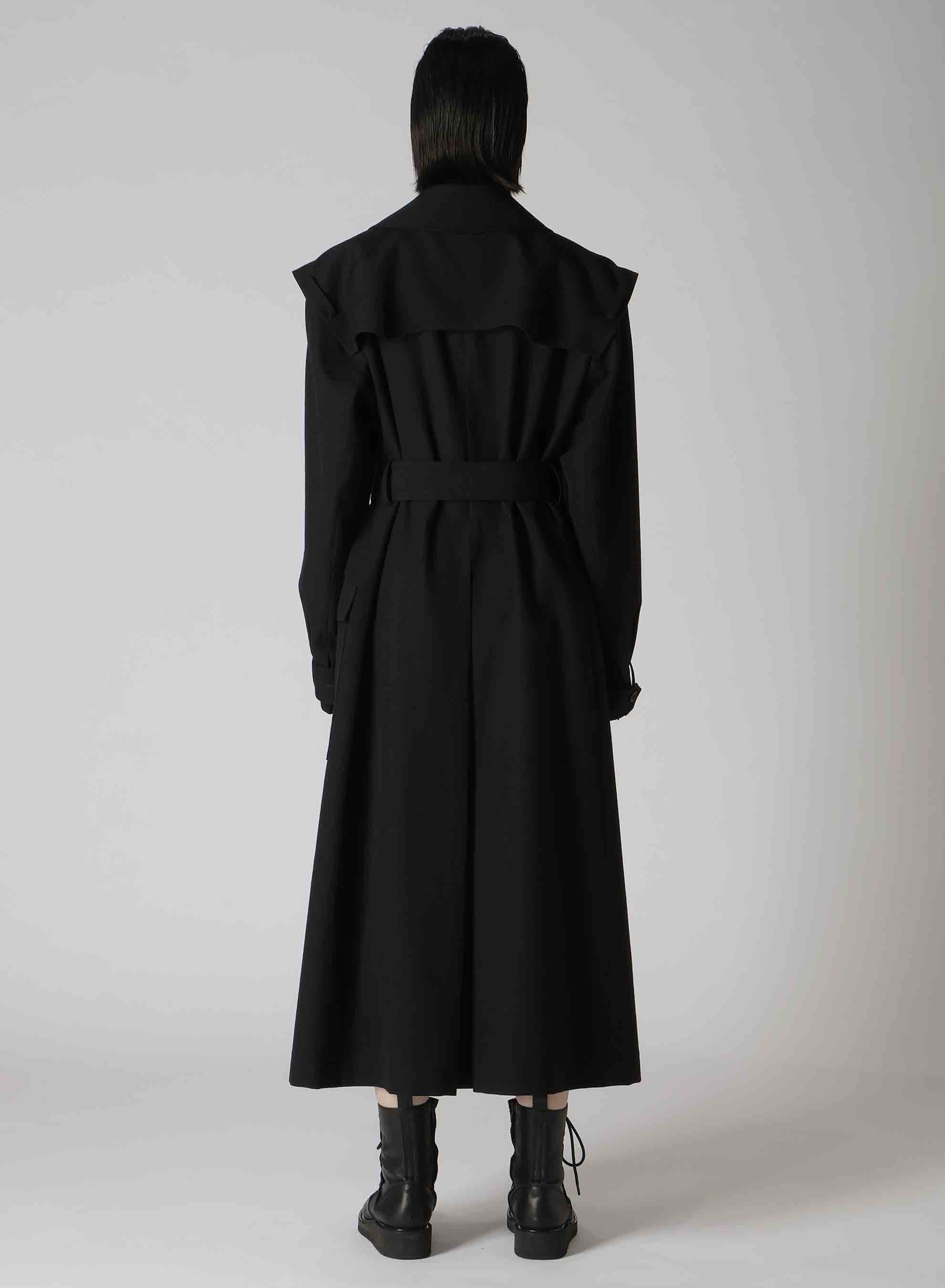 OLD ARMY WOOL SERGE TRENCH COAT