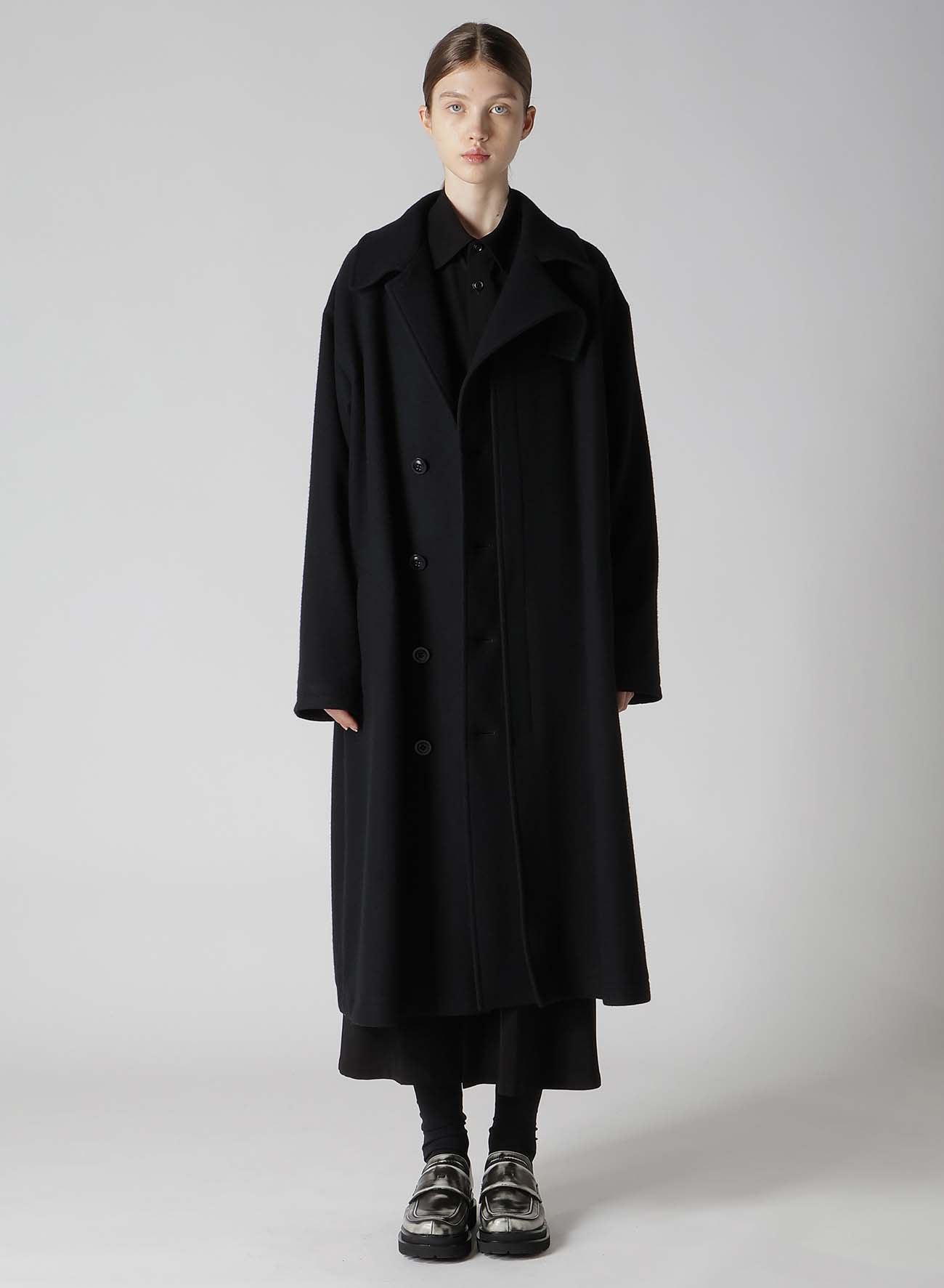 【11/1 12:00(JST) Release】WOOL SINGLE MOSSER LEFT W FACING COAT