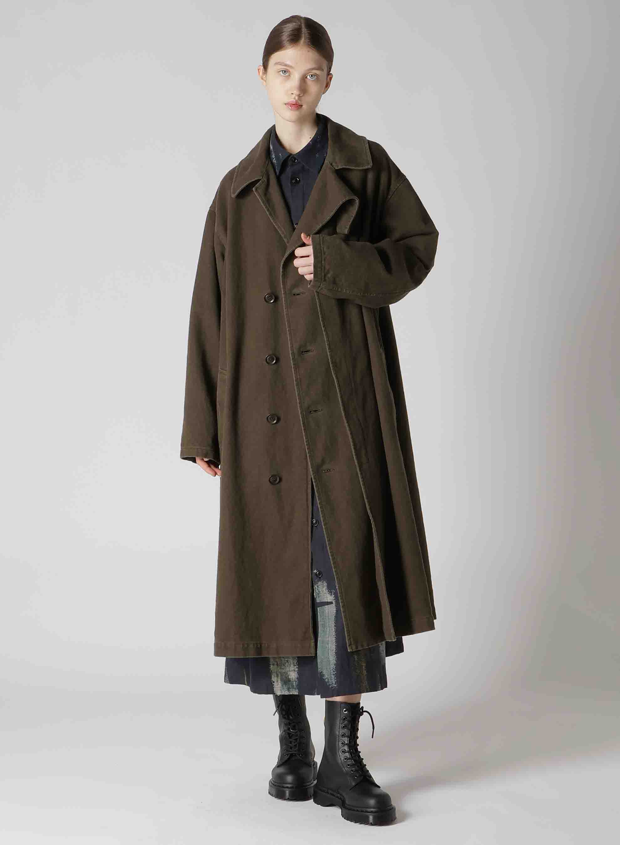 C/LI GABARDINE LEFT FACING COAT