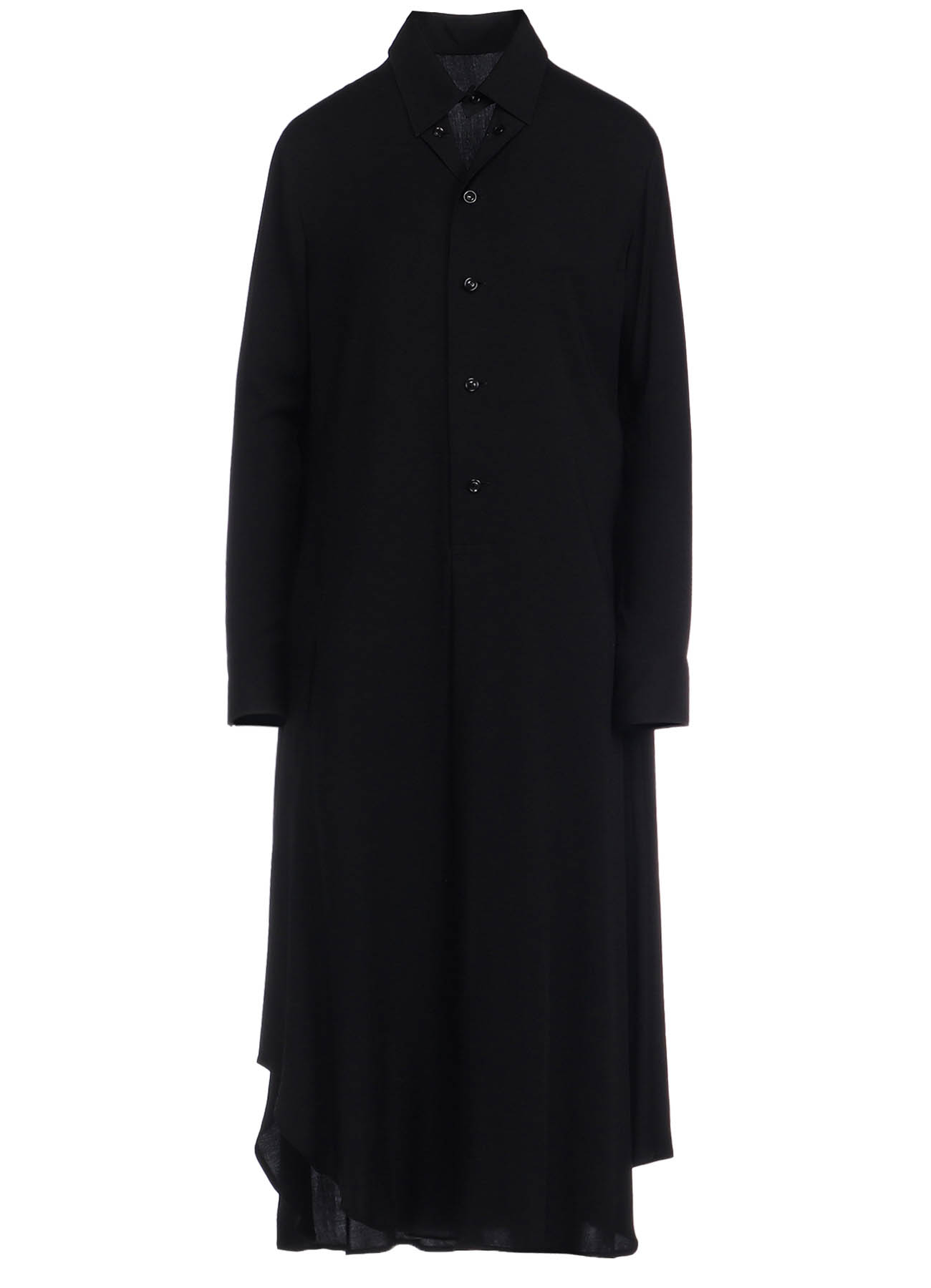 60/RAYON TWILL SHIRT CUTTING DRESS