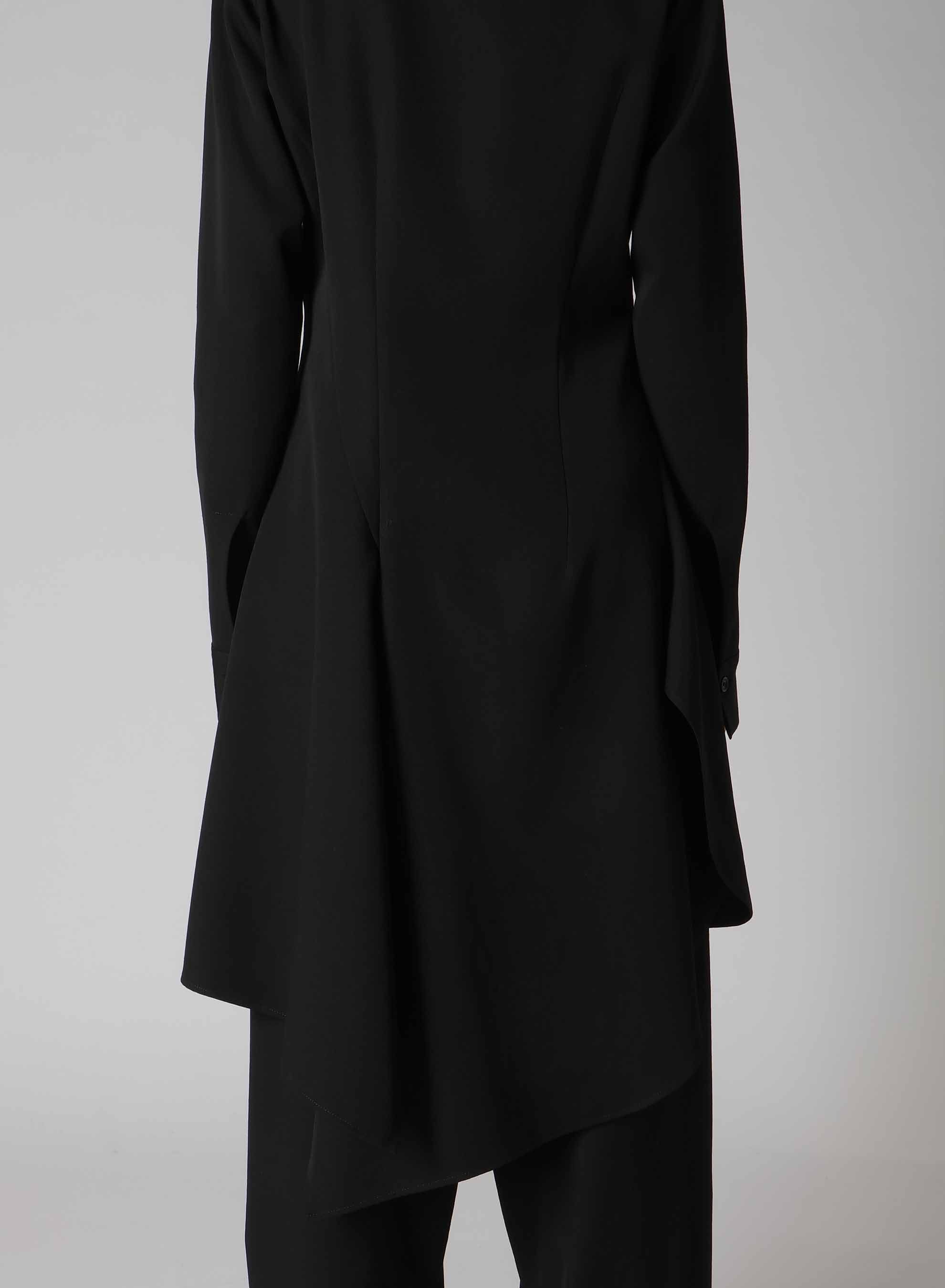 WOOL GABARDINE TAILORED DRESS