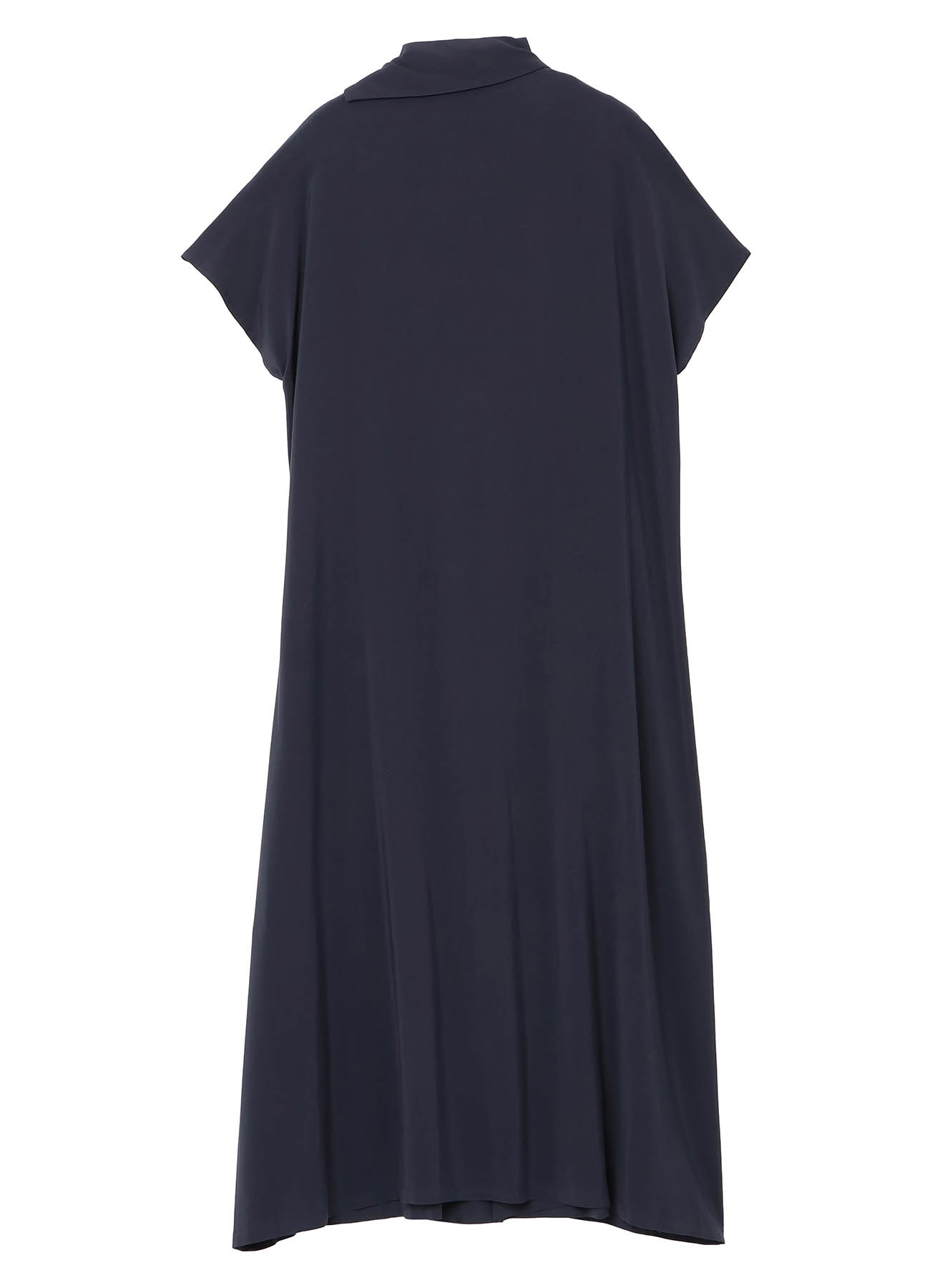 HARD TWISTED GABARDINE FRENCH SLEEVE DRESS