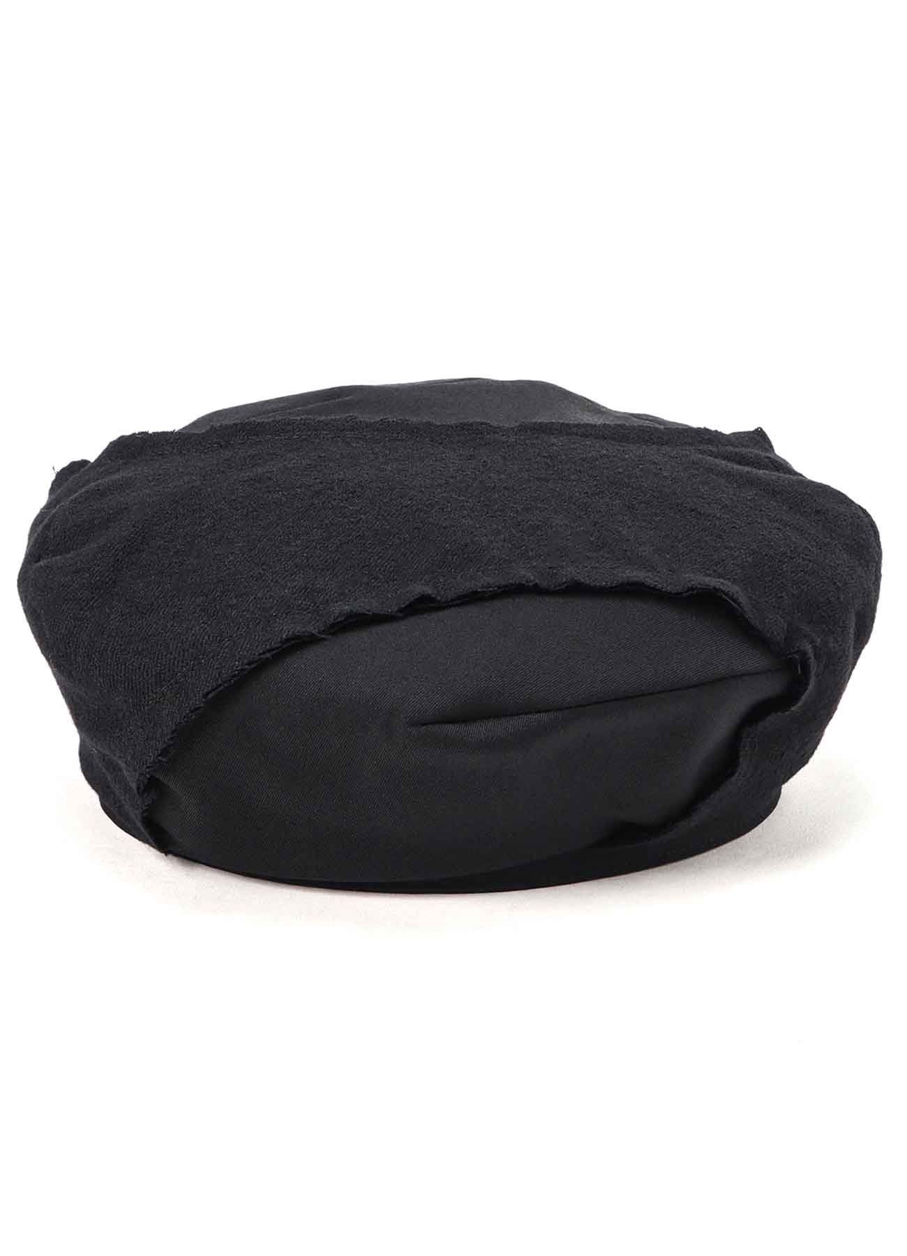 GABARDINE × SERGE COMBI DART BERET