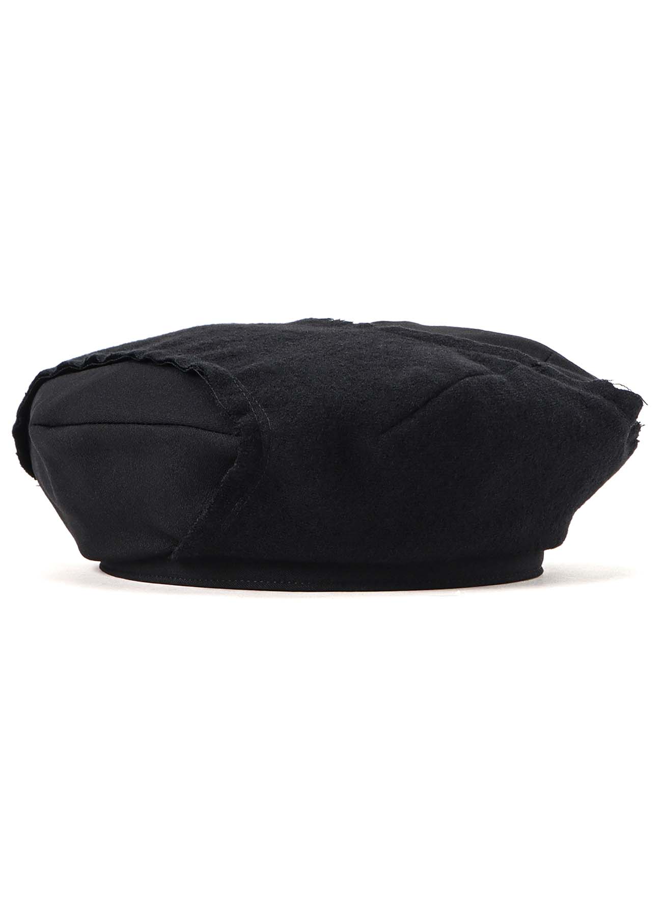 GABARDINE × SERGE COMBI DART BERET