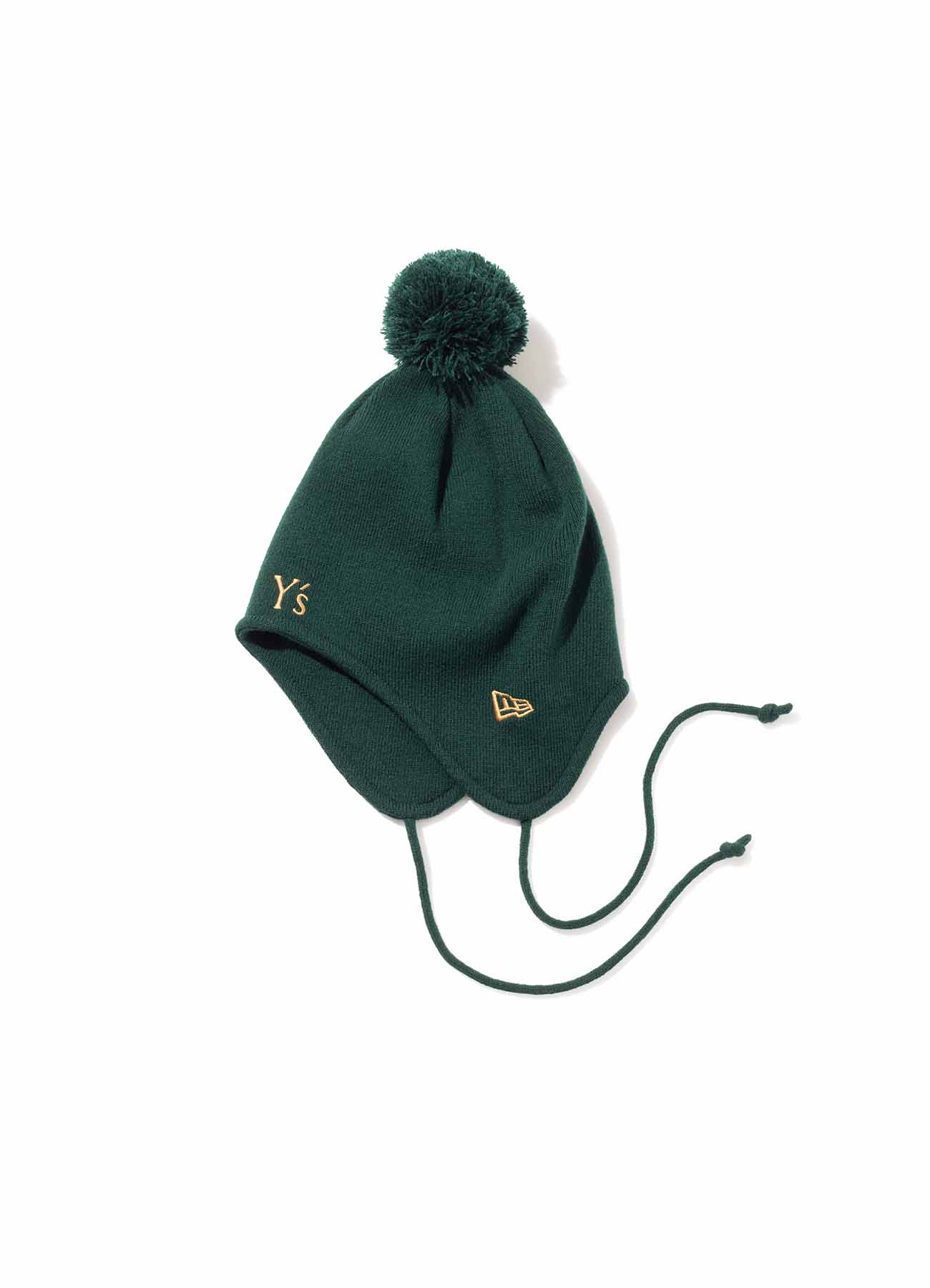 Y's × New Era EAR FLAP POM-PON KNIT