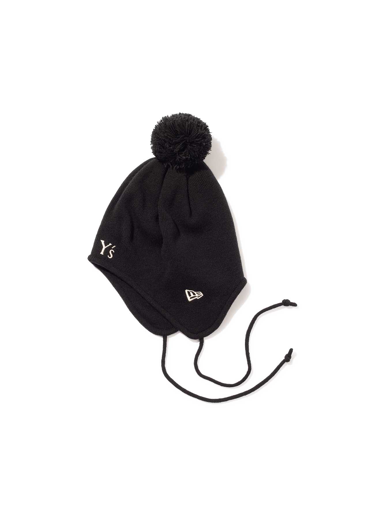 Y's × New Era EAR FLAP POM-PON KNIT