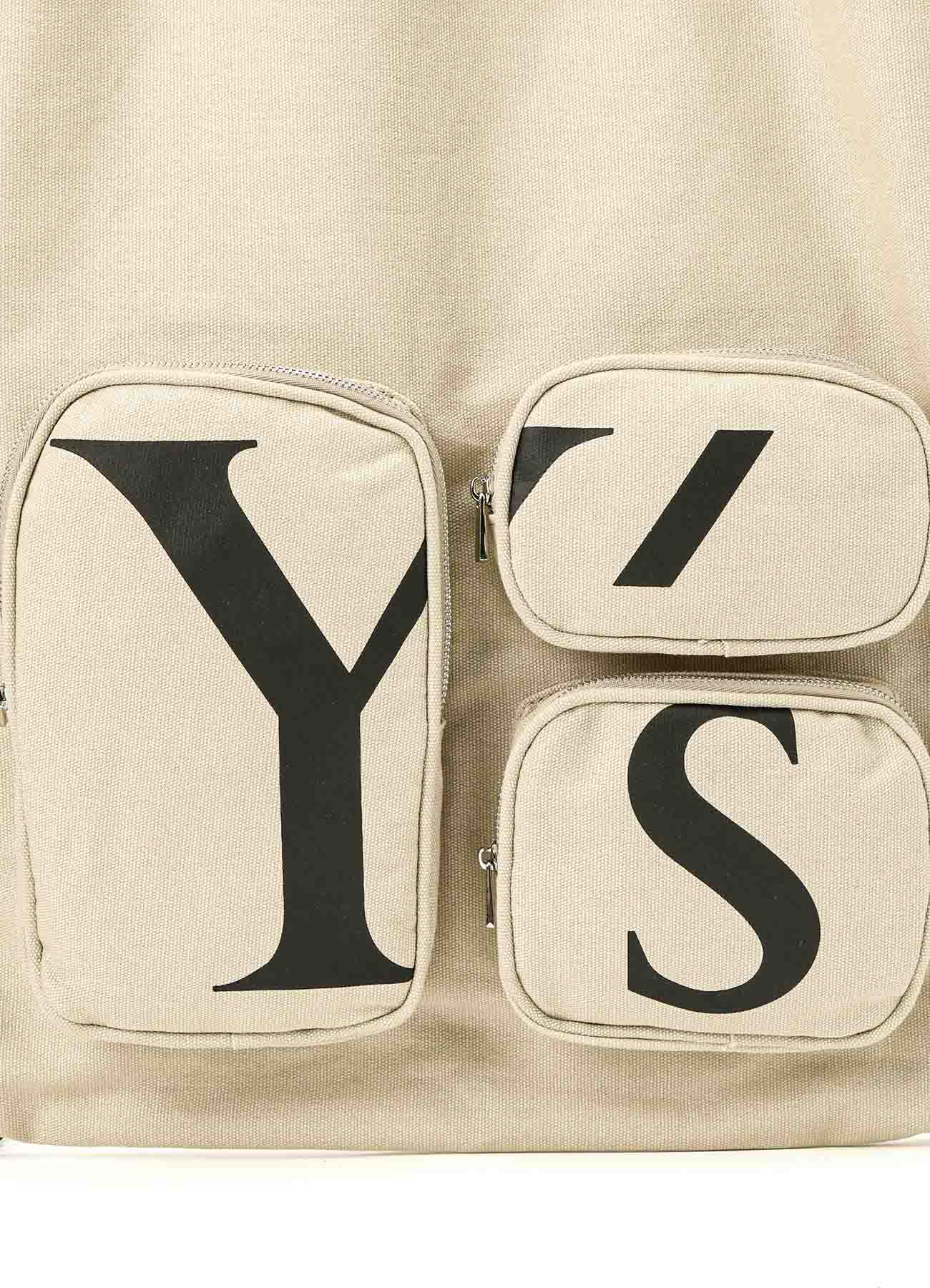 Y'S LOGO CANVAS NAPSACK