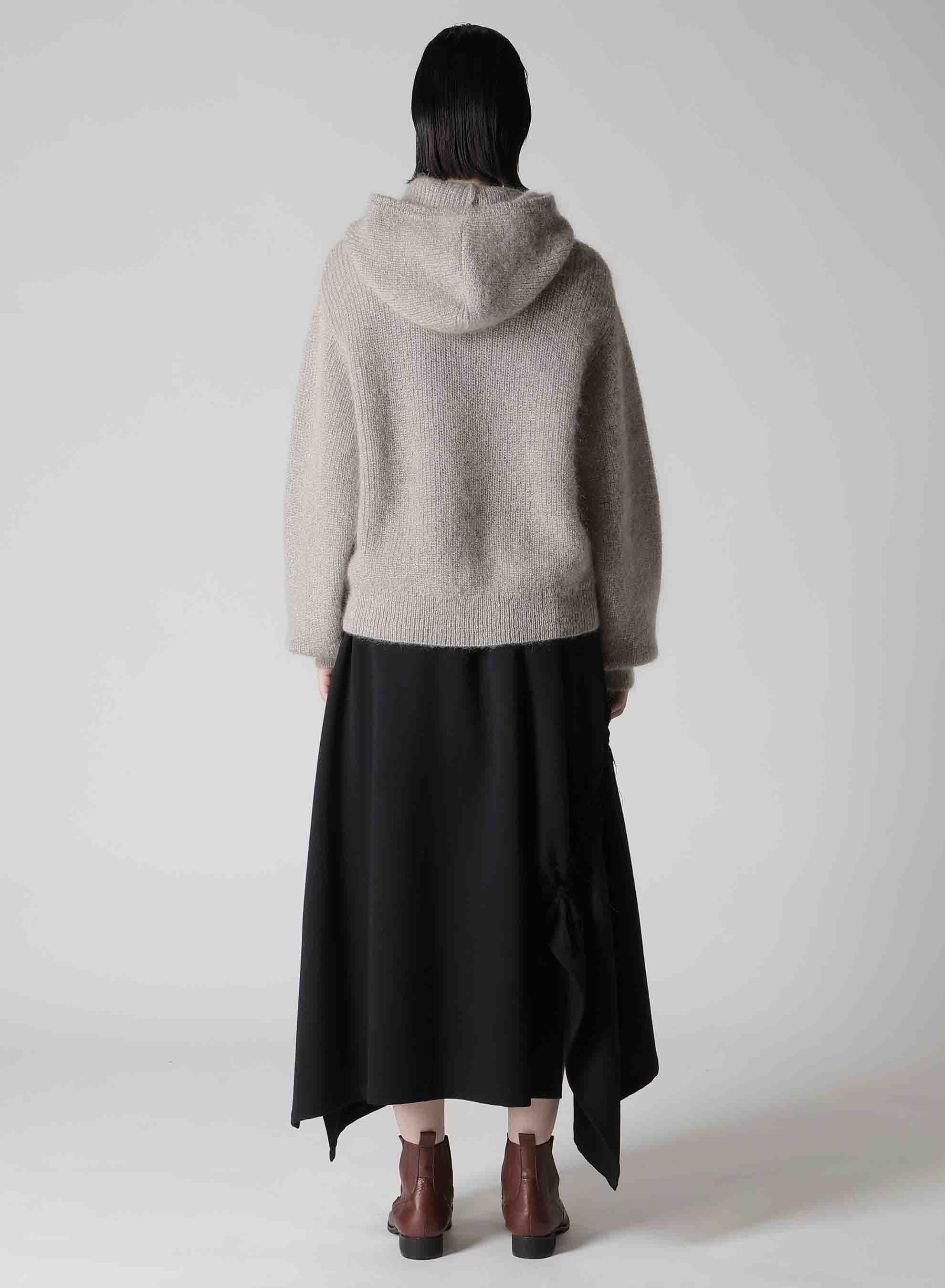 MOHAIR HOODIE PULLOVER