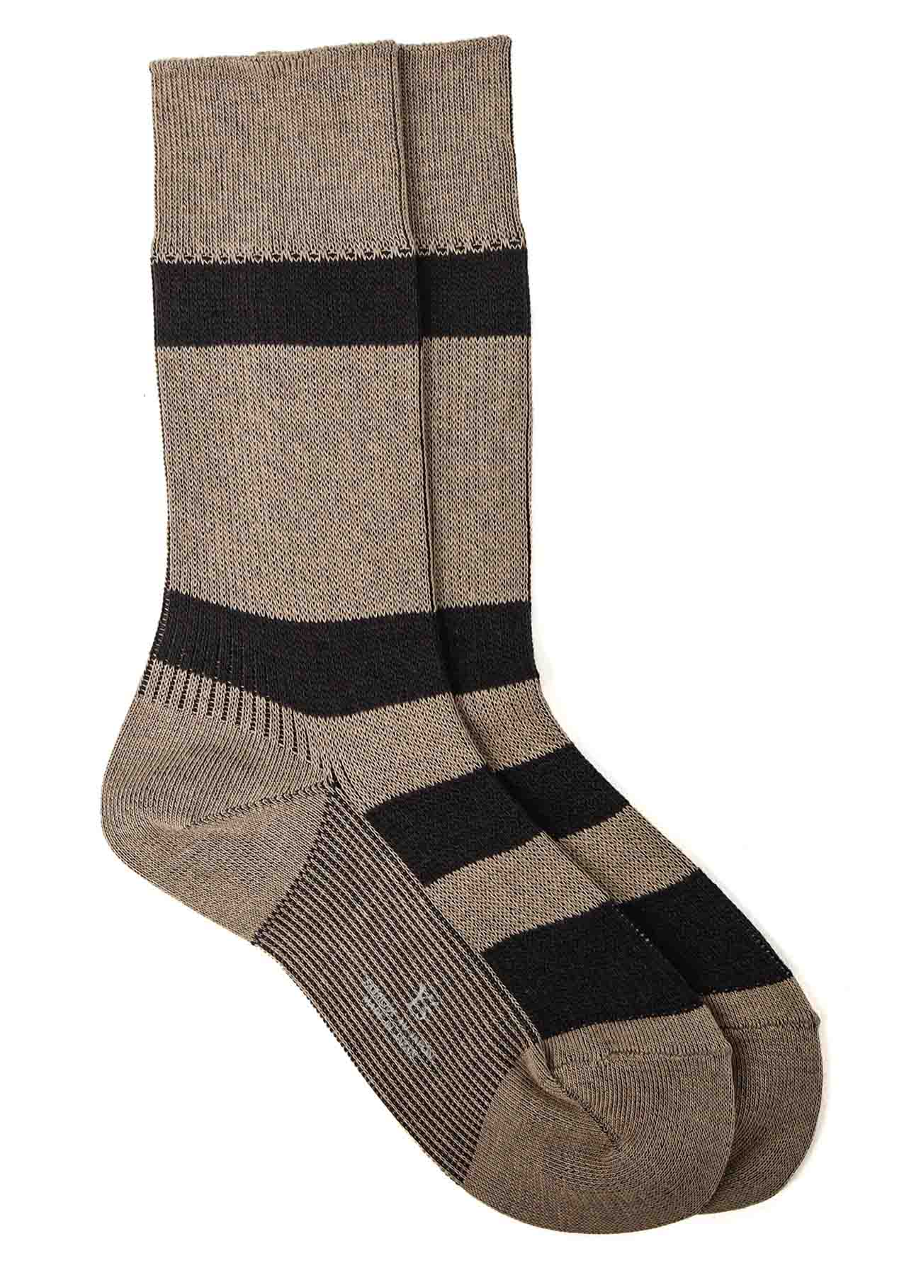 MIX RIB STRIPE SOCKS