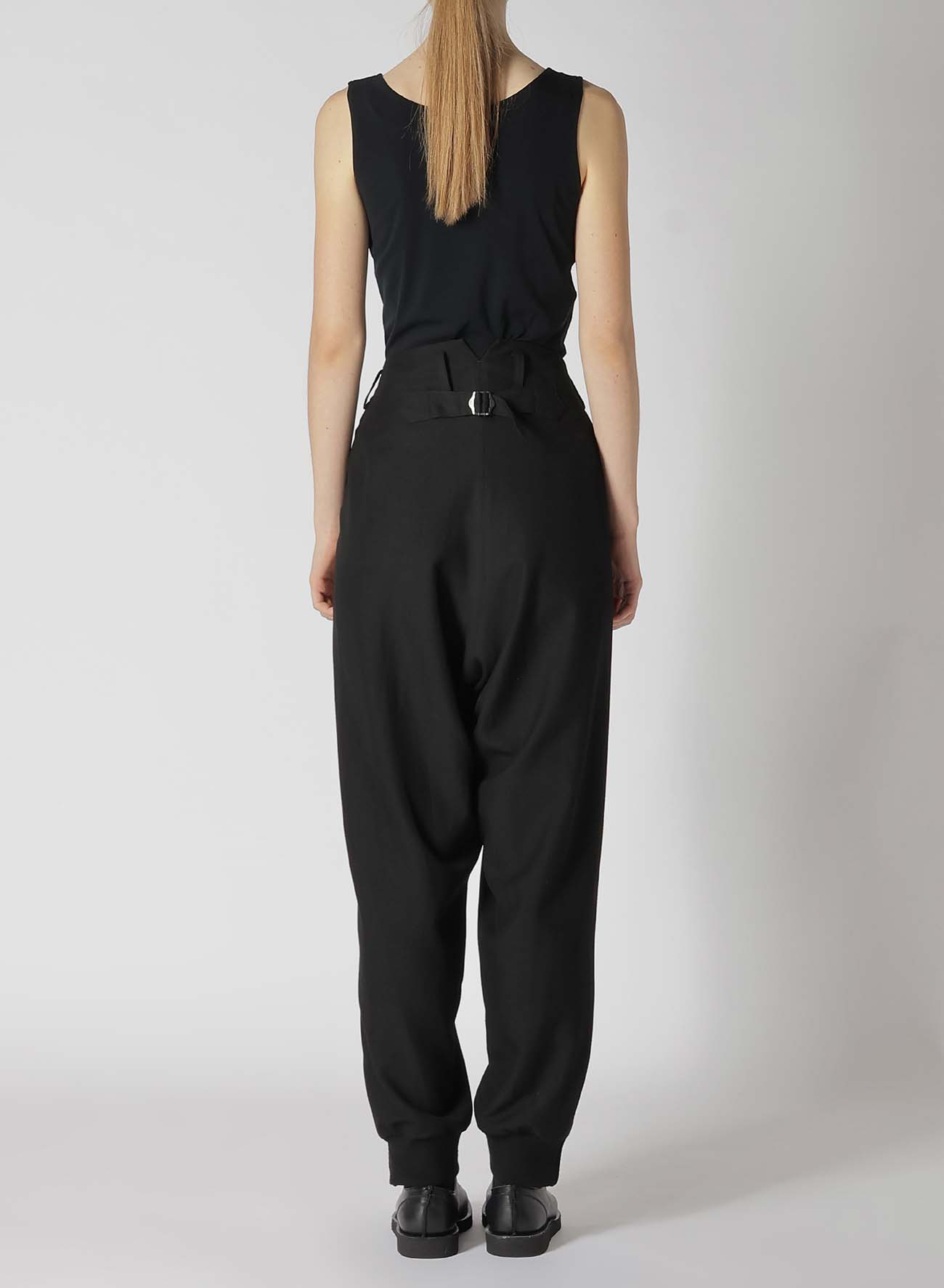 RY/W GABARDINE RIB SLEEVE PANTS