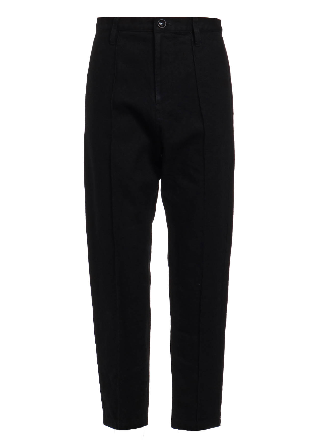 C/LI GABARDINE PIN TUCKED SLIM PANTS