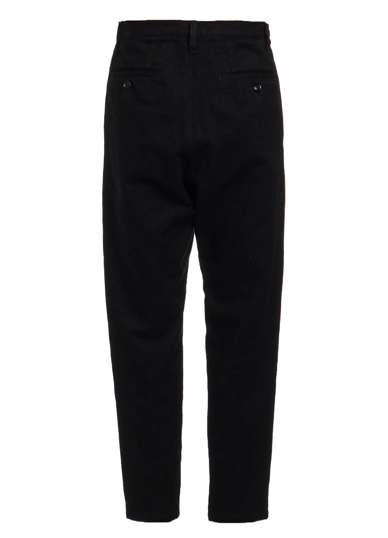 C/LI GABARDINE PIN TUCKED SLIM PANTS