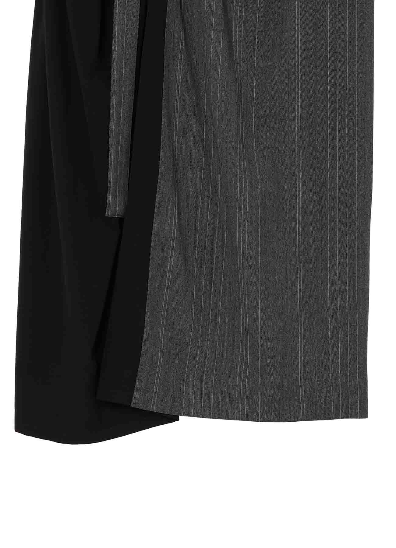 W/RY RANDOM HERRINGBONE RIGHT SIDE CLOTH SKIRT