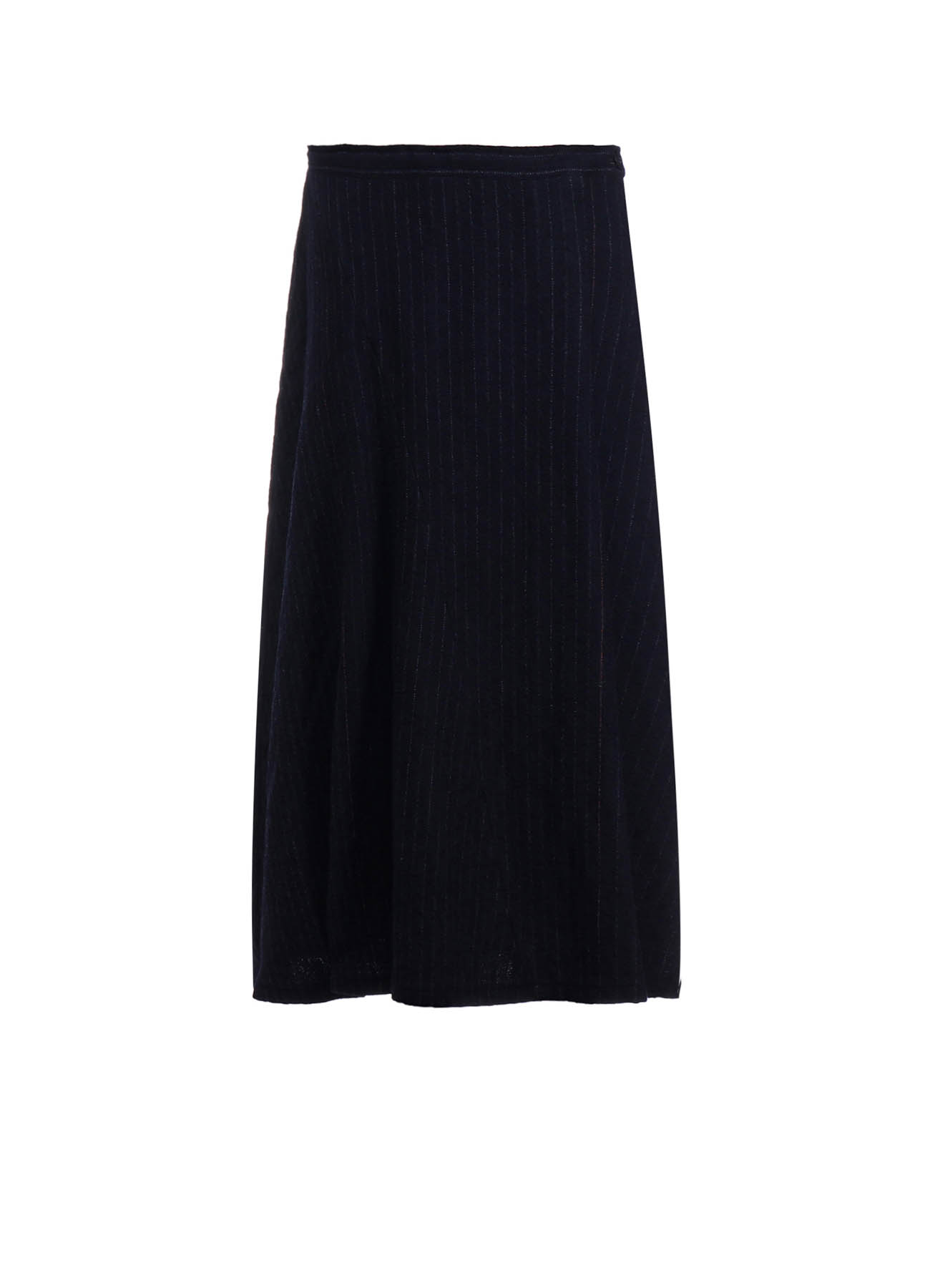 【9/13 12:00(JST) Release】WOOL PINSTRIPE ASYMMETRIC FLARE SKIRT