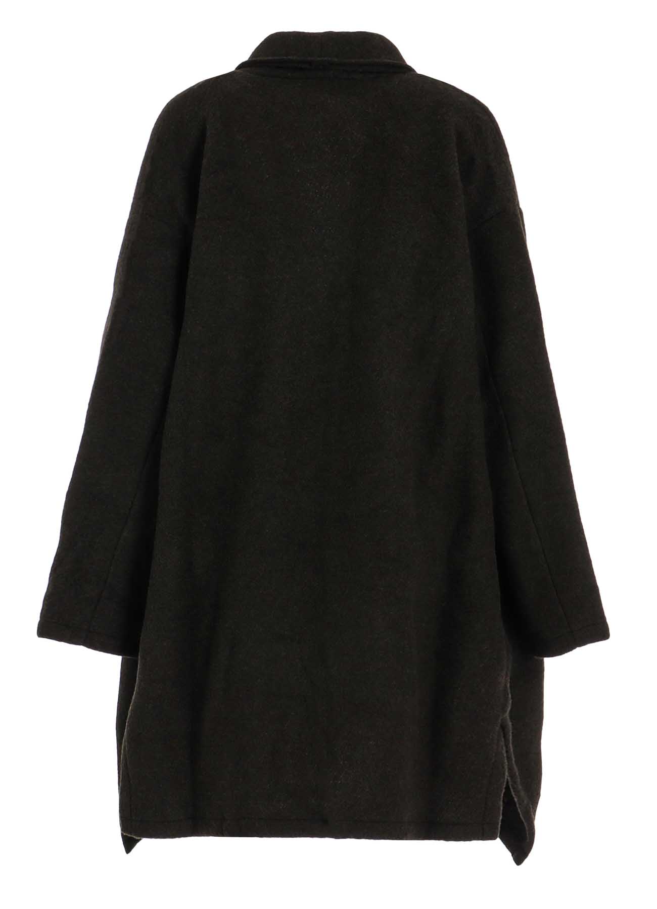 DOUBLE FRENCHTERRY FRONT DRAPE CARDIGAN