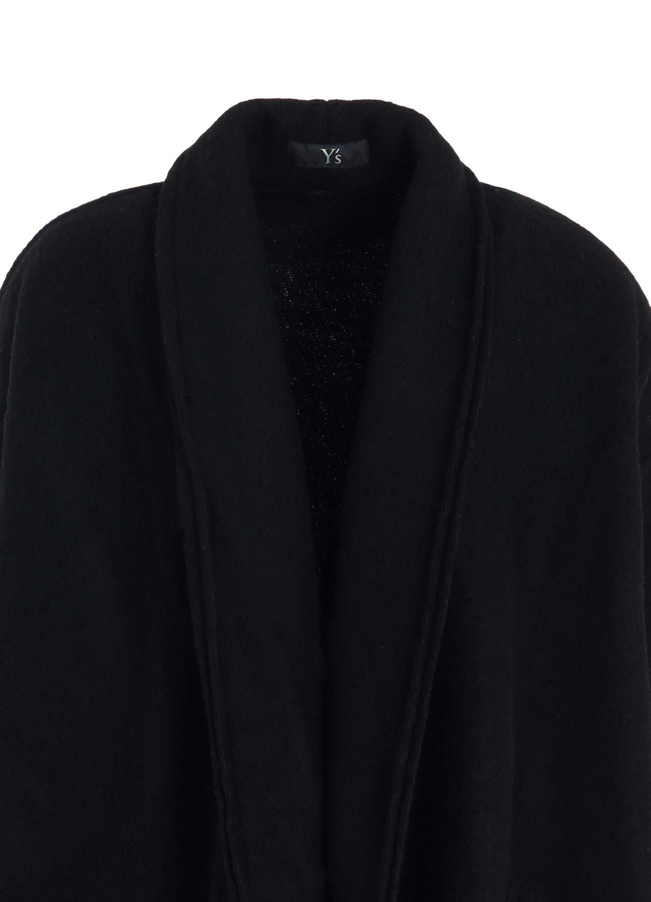 DOUBLE FRENCHTERRY FRONT DRAPE CARDIGAN