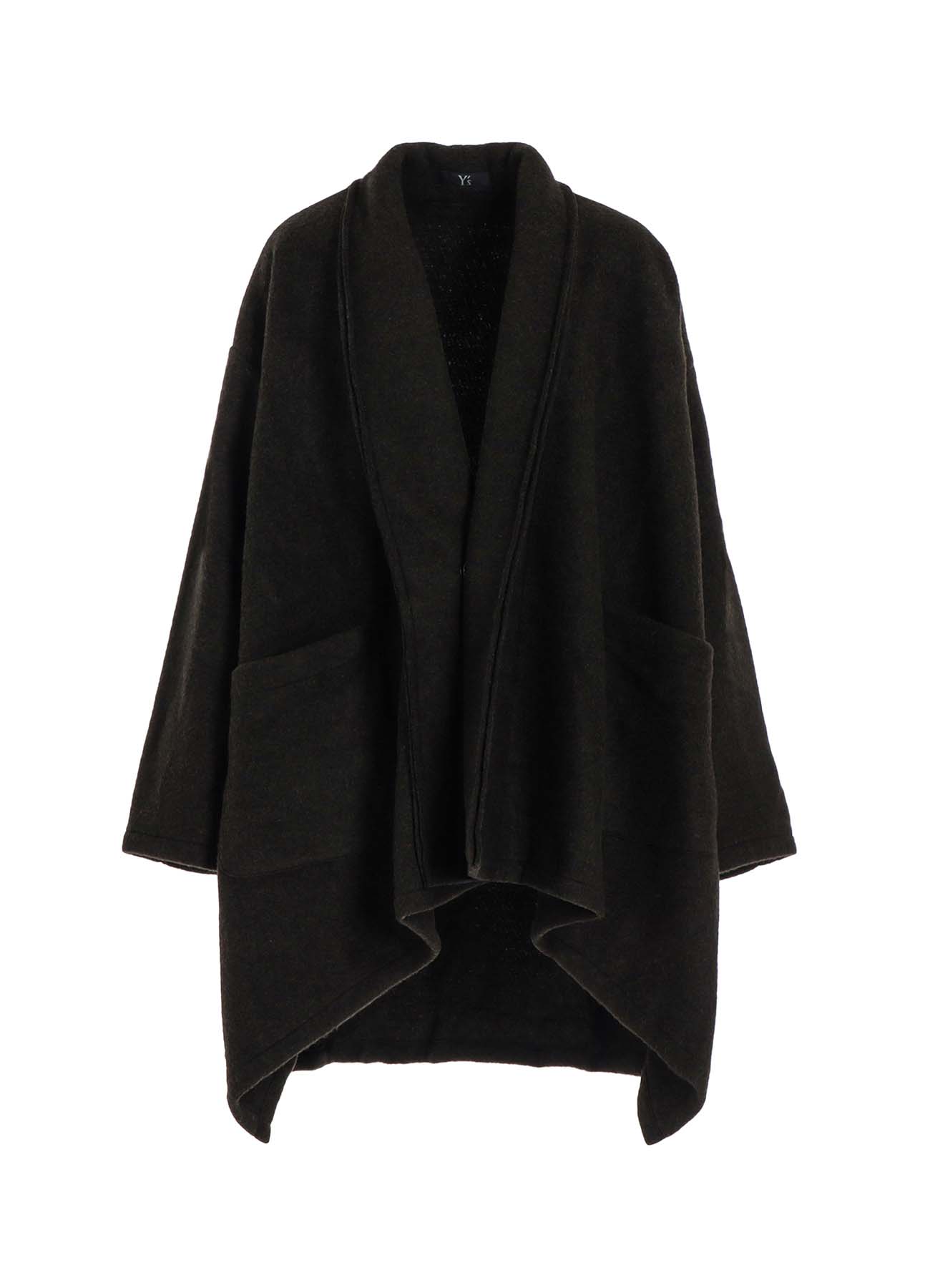 DOUBLE FRENCHTERRY FRONT DRAPE CARDIGAN