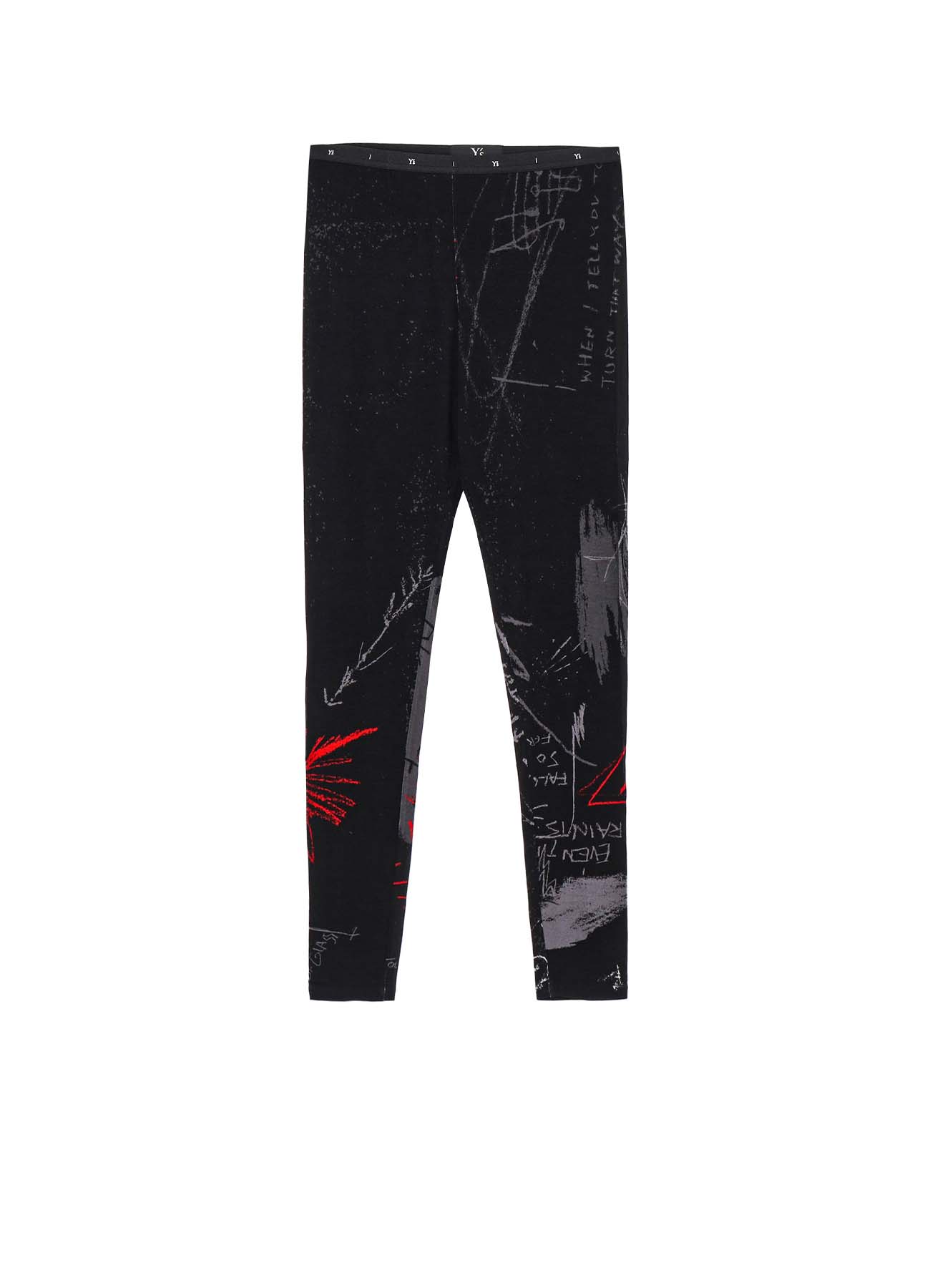 【9/13 12:00(JST) Release】40/-RY JERSEY CHALK PRINT LEGGINGS