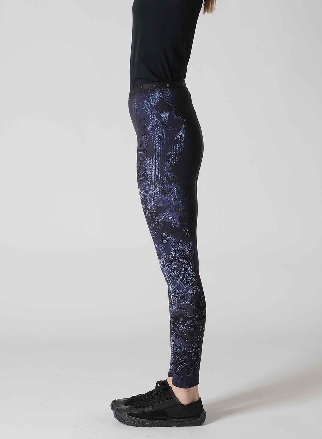 40/-RY JERSEY LACE DESIGN P LEGGINGS