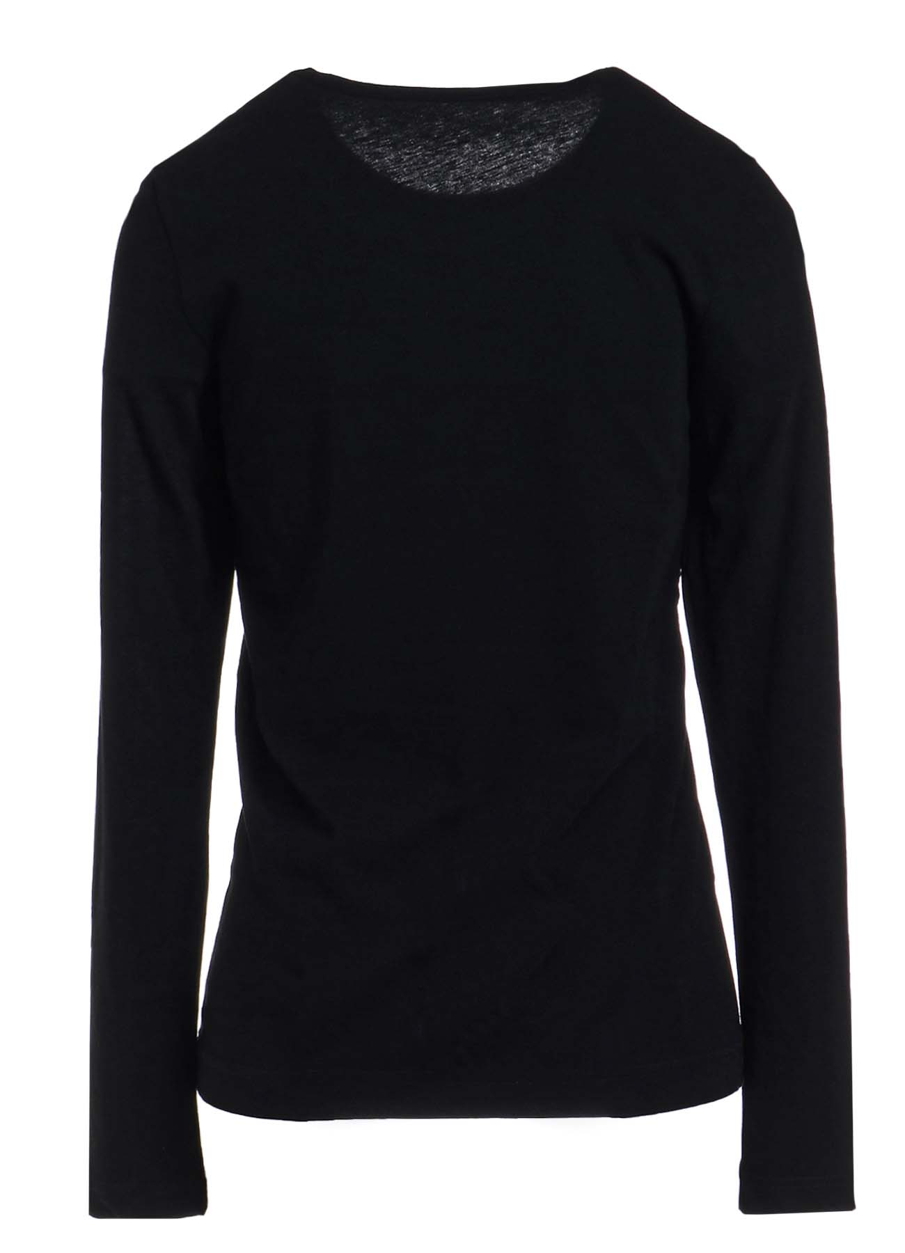 40/-HARD TWIST JERSEY ROUND NECK LONG SLEEVE T