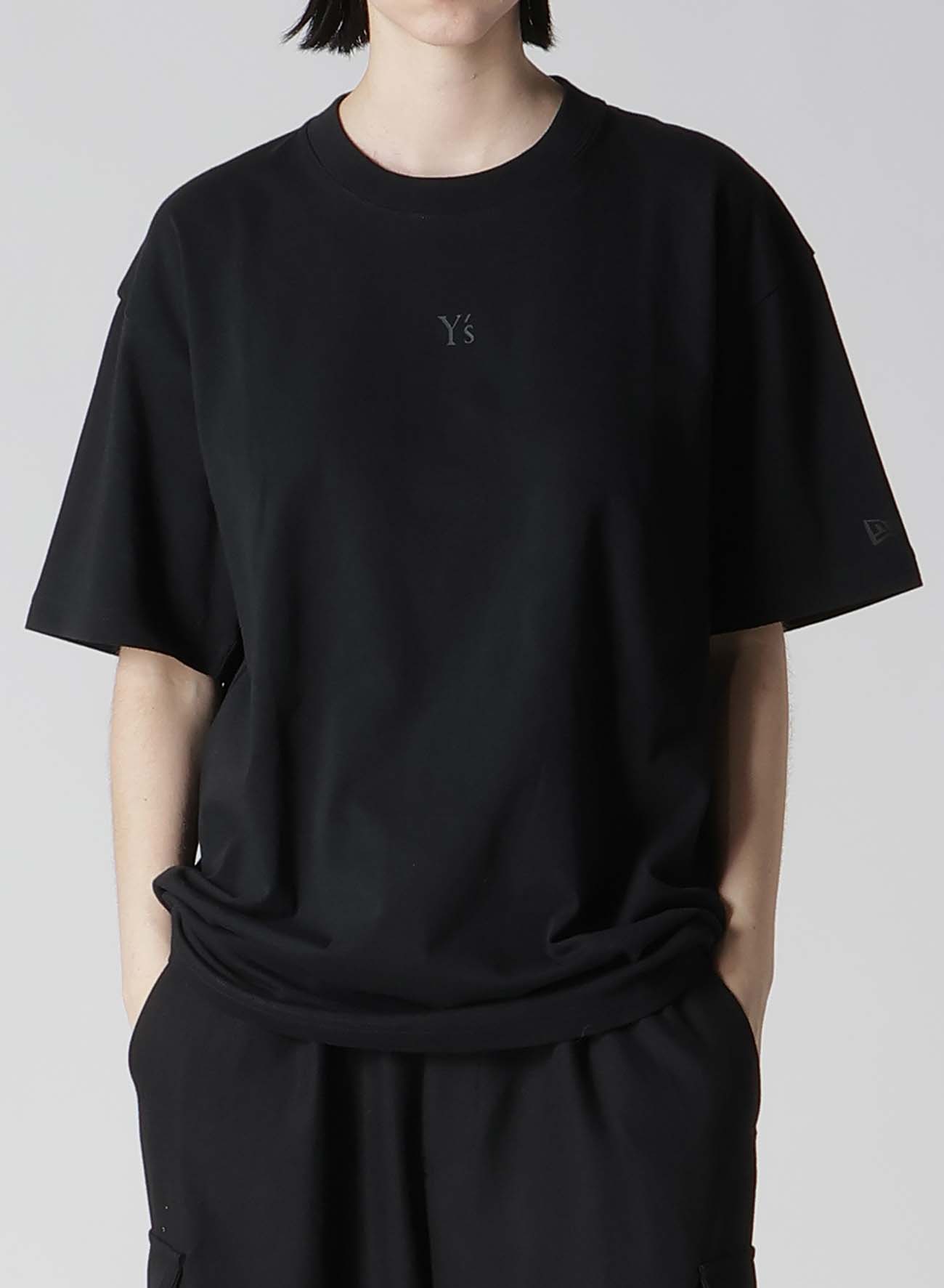 Y's × New Era SHORT SLEEVE COTTON TEE